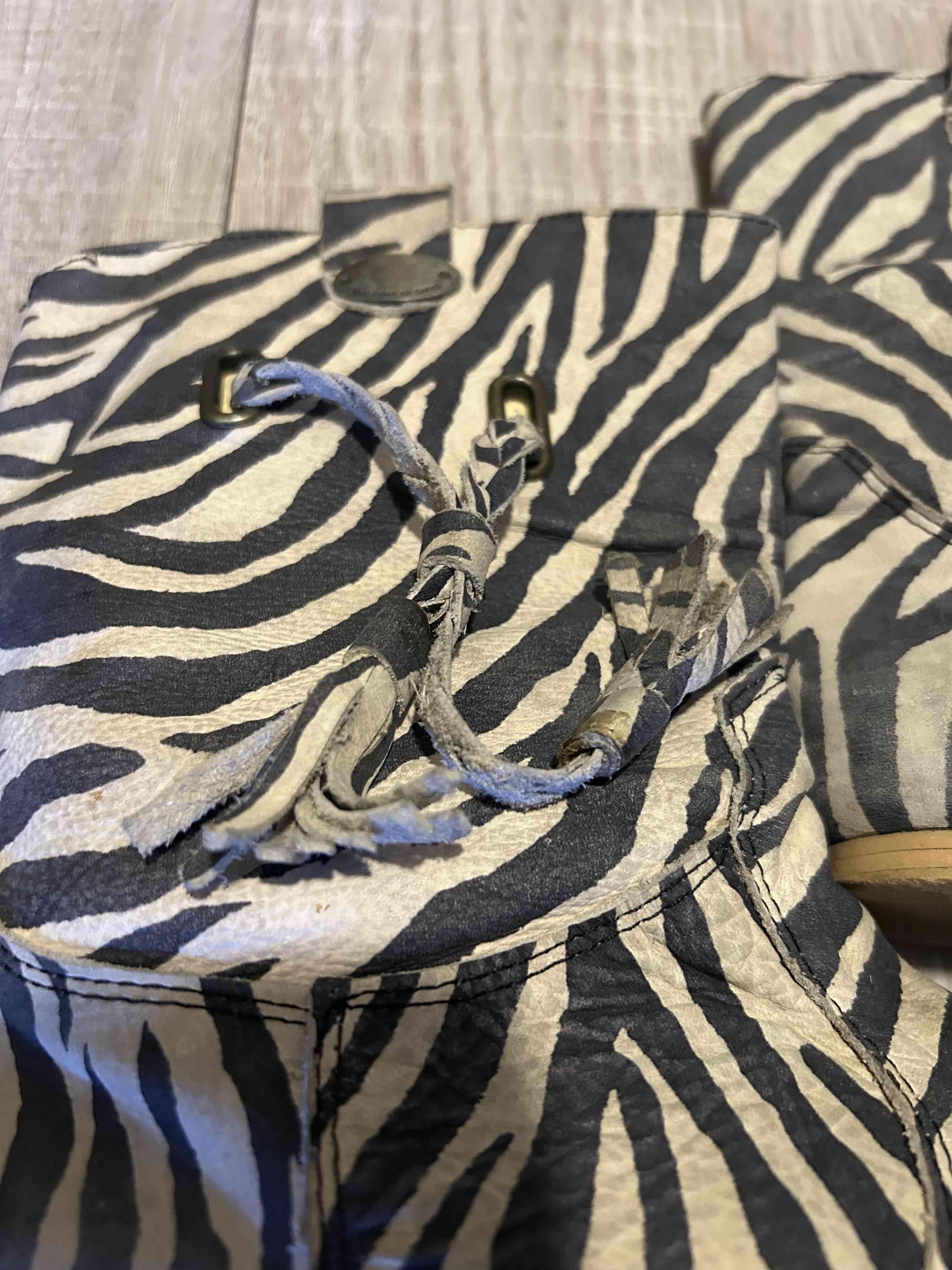 Botas animal print cebra - miniatura 4