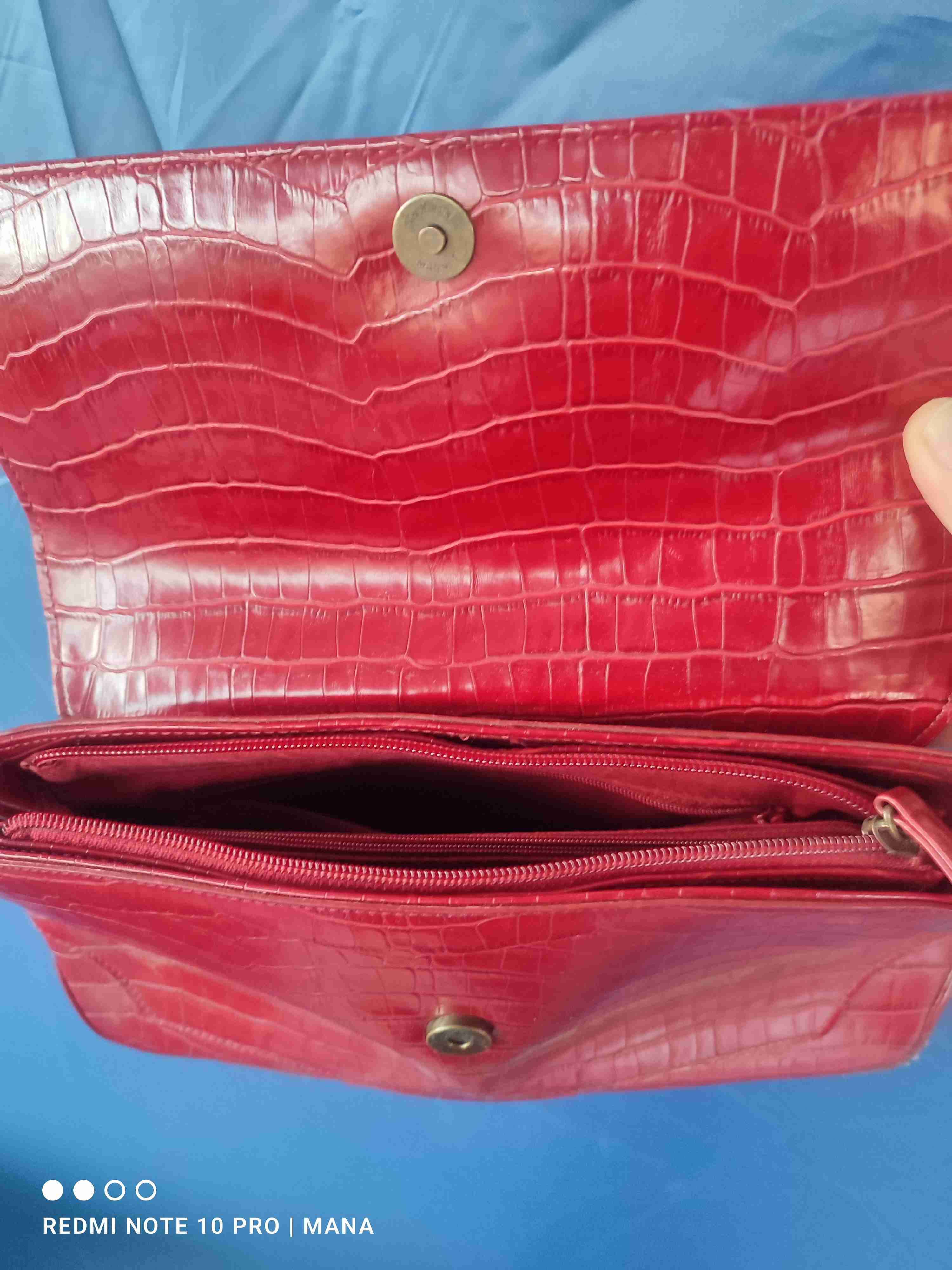 Cartera de hombro roja, Amphora - miniatura 3