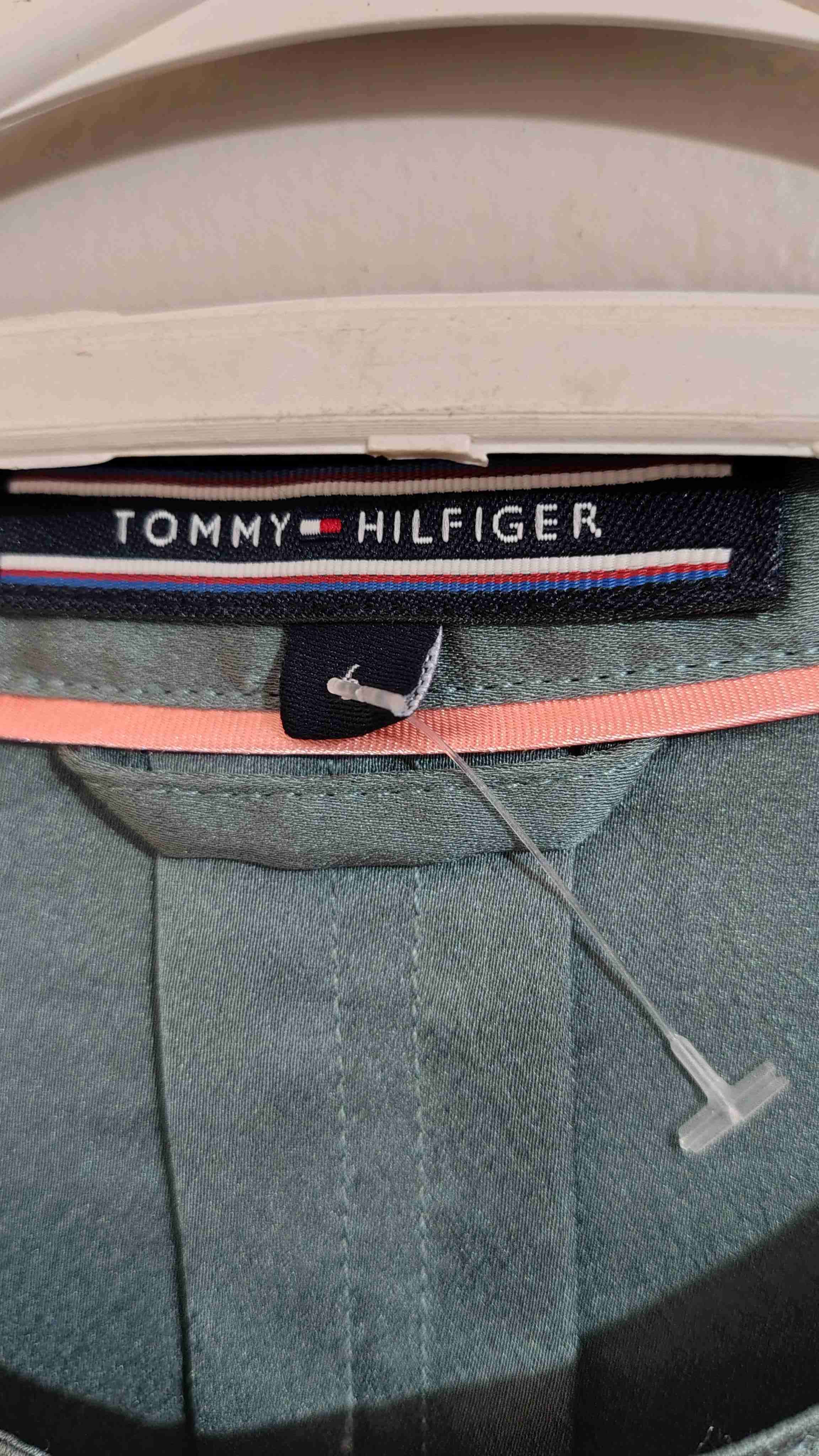 Blusa verde manga larga Tommy higffiger talla M - miniatura 2