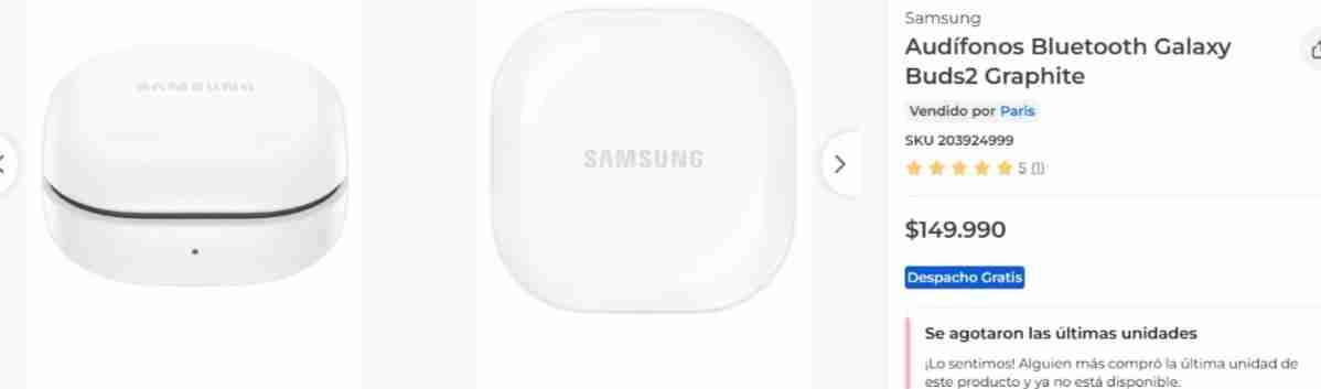 Audífonos inalámbricos galaxy buds 2 - miniatura 6