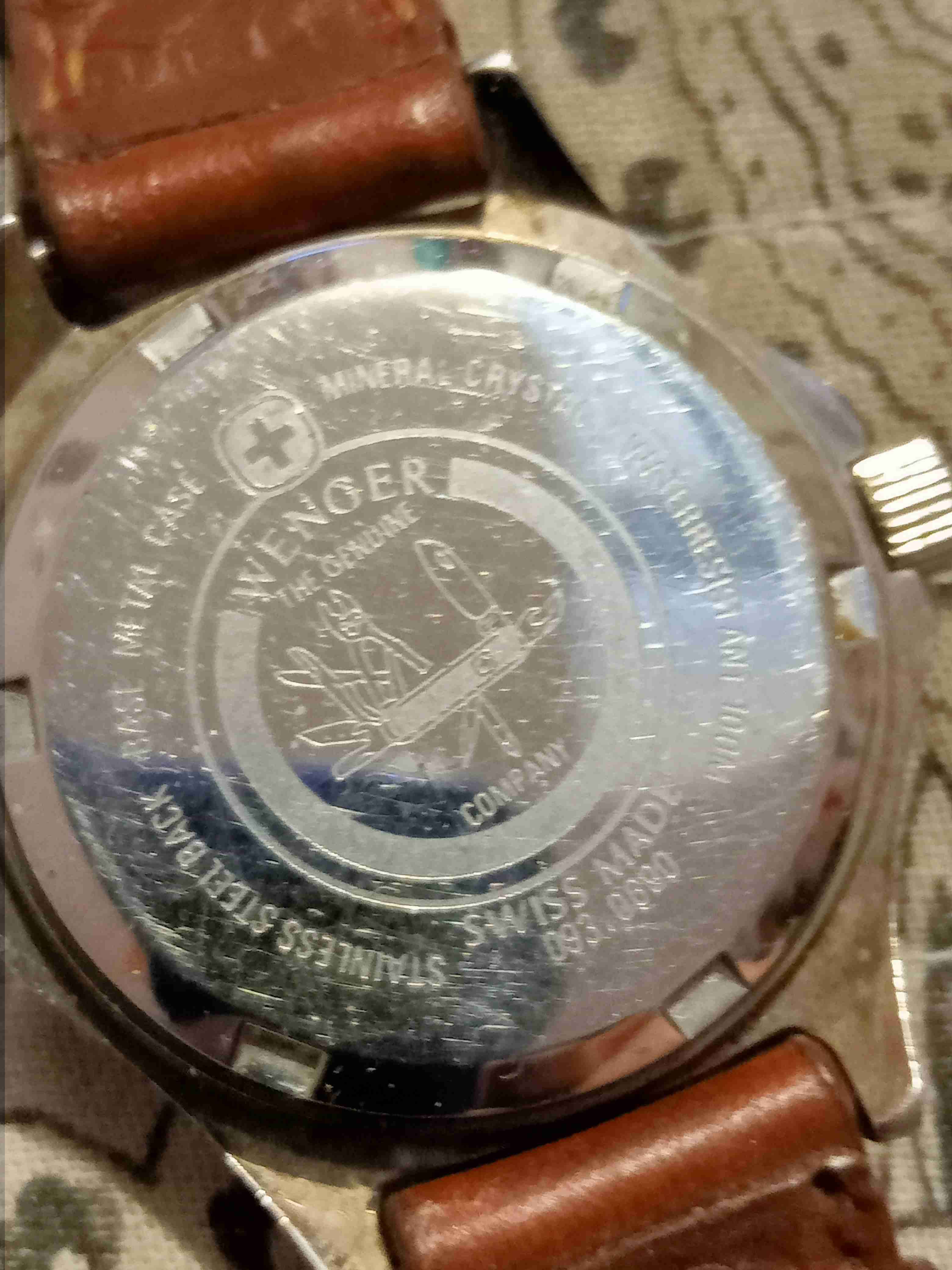 Relojes de pulsera café antiguos - miniatura 2