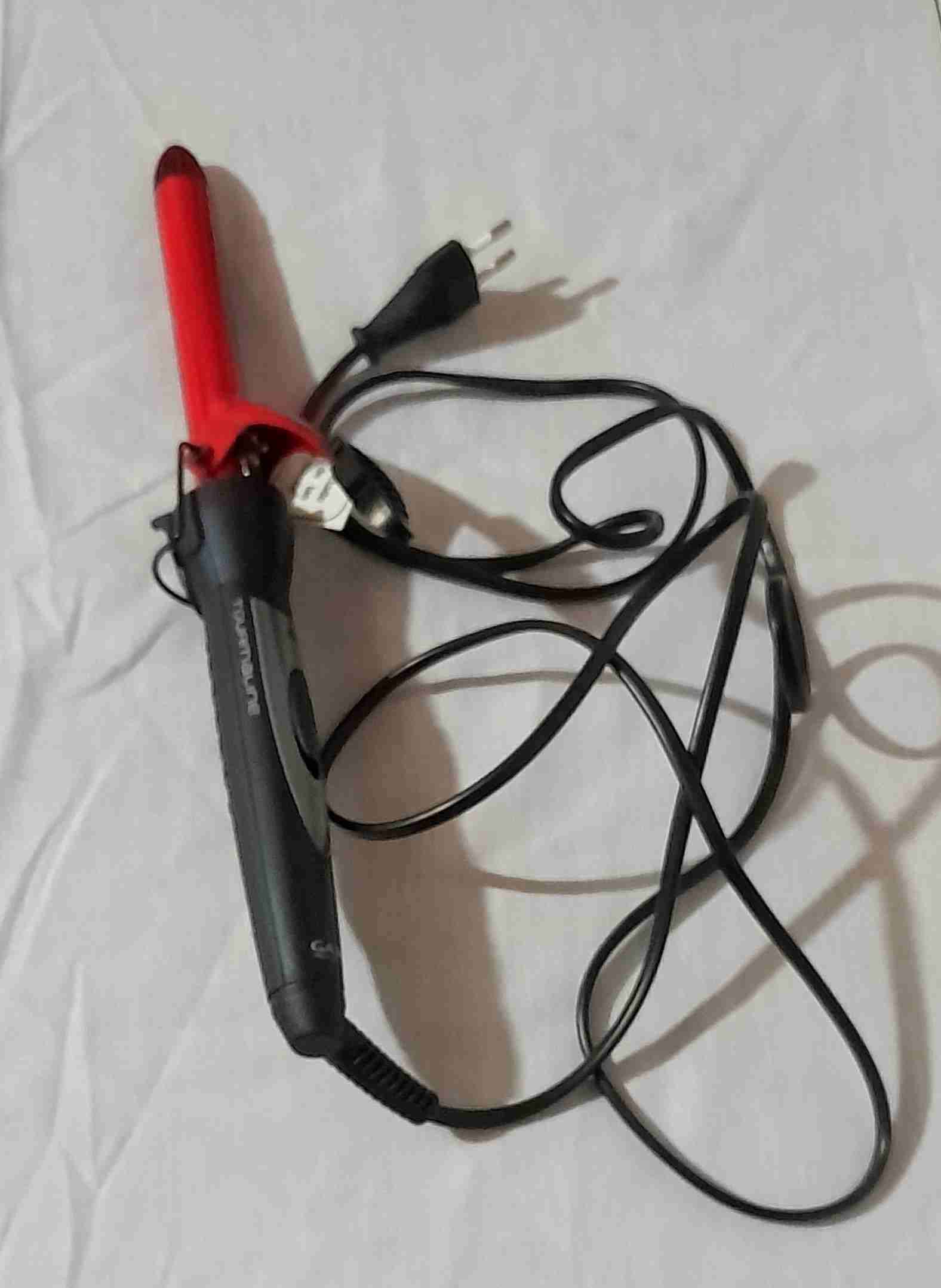 Rizador de cabello tourmalina rojo - miniatura 2