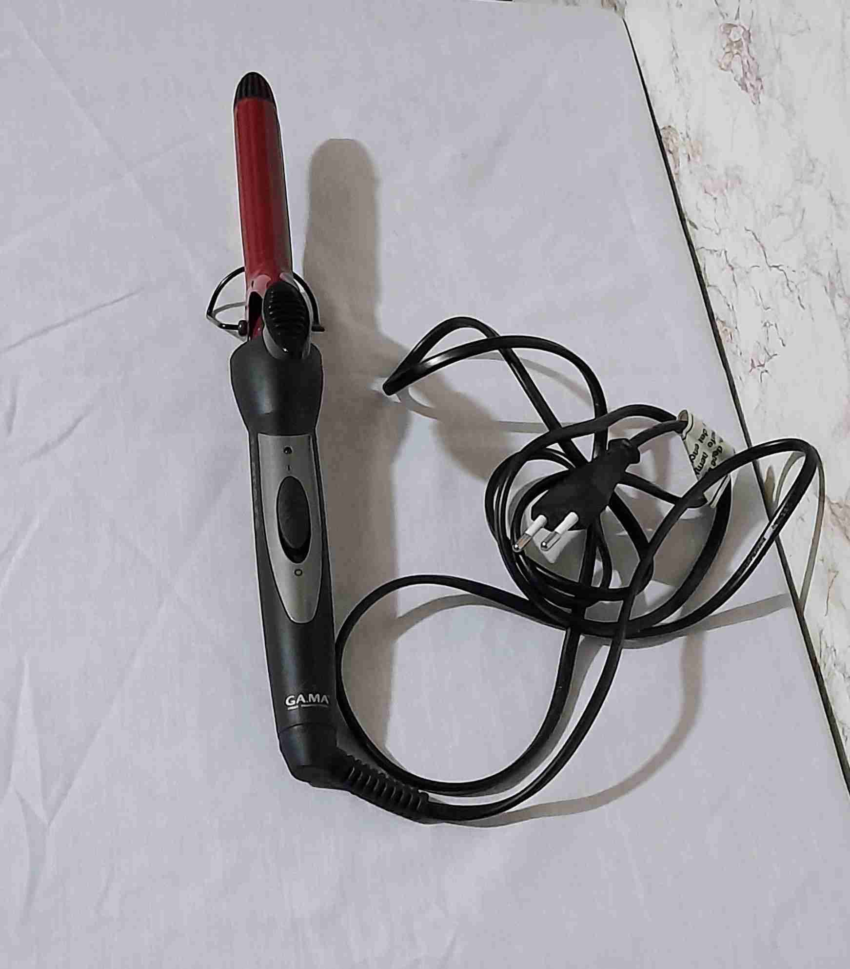 Rizador de cabello tourmalina rojo - miniatura 4