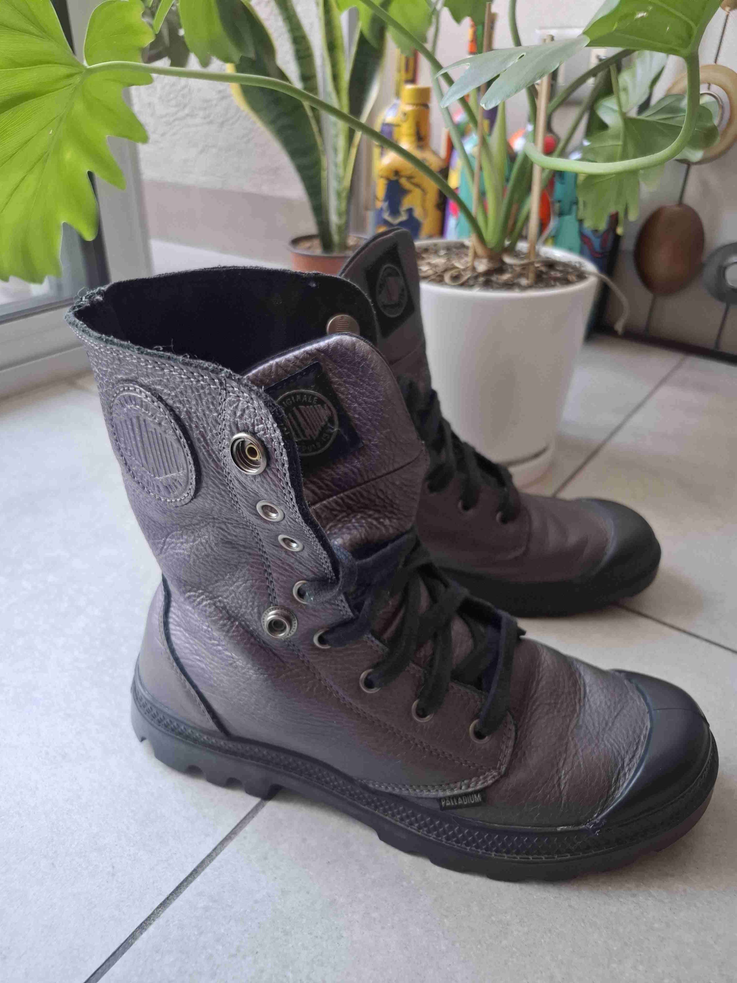Botas de cuero Palladium Baggy - miniatura 4