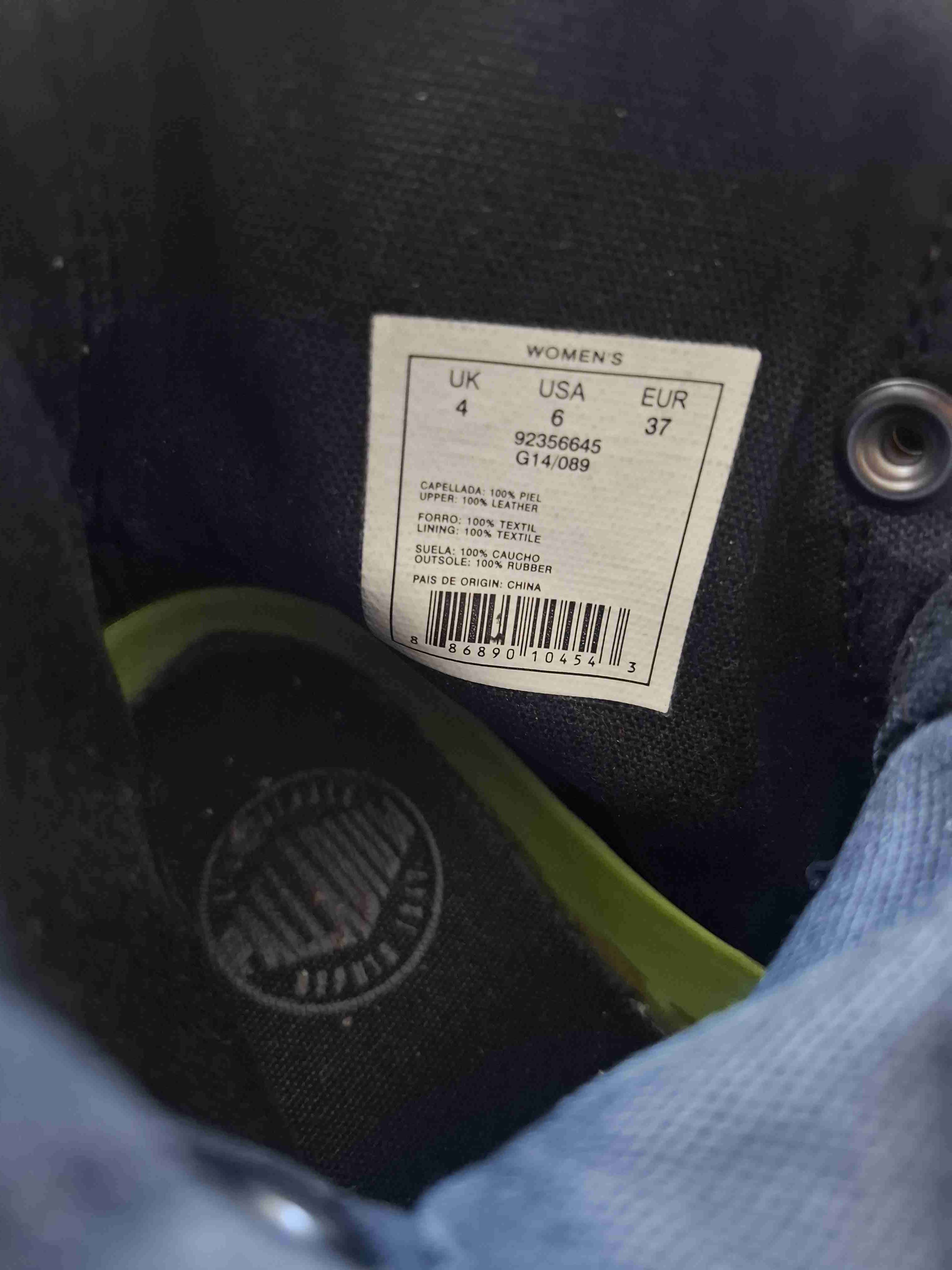 Botas marrones Palladium Baggy de cuero - miniatura 5