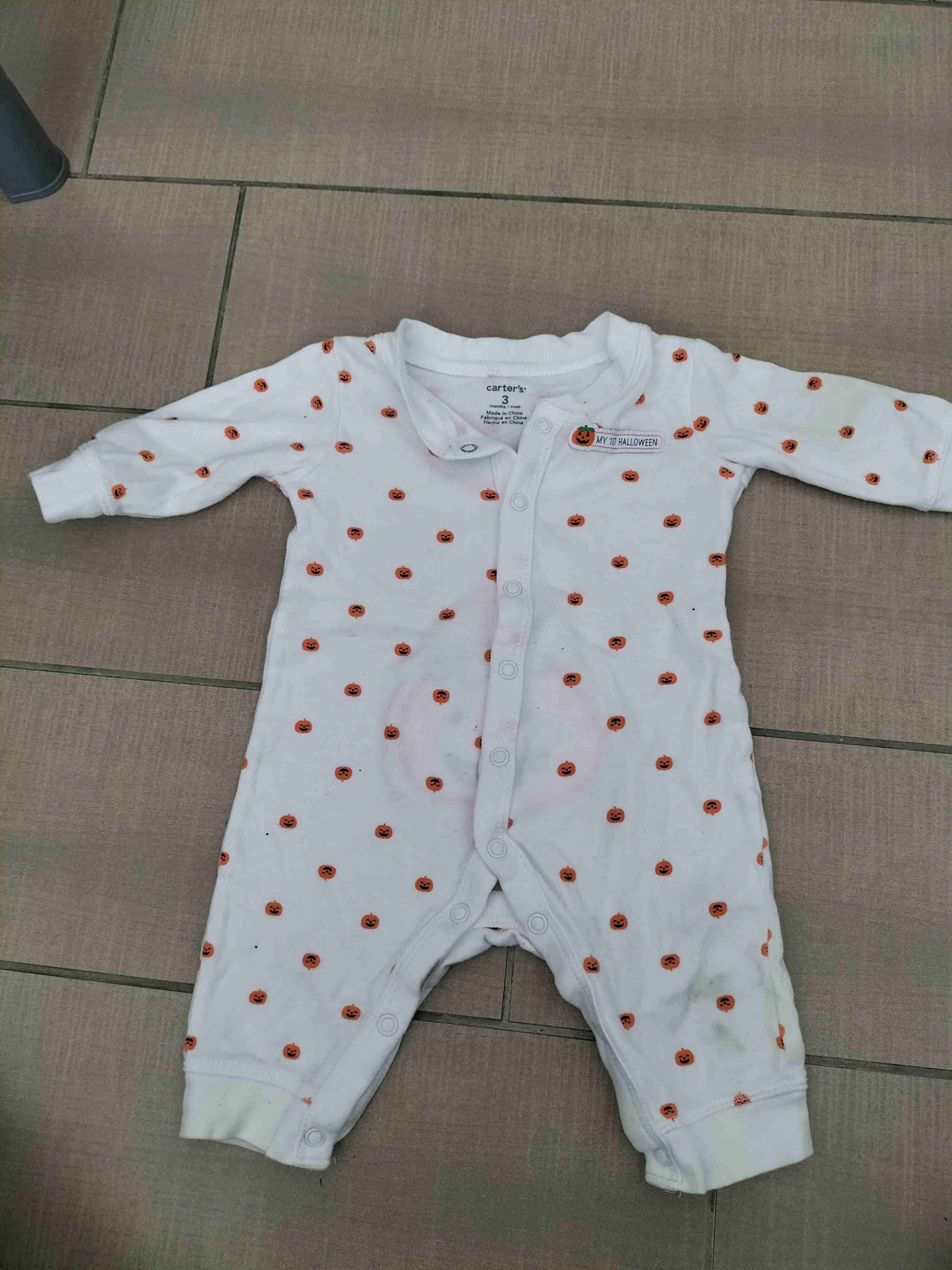 Pijama carter's 3 meses