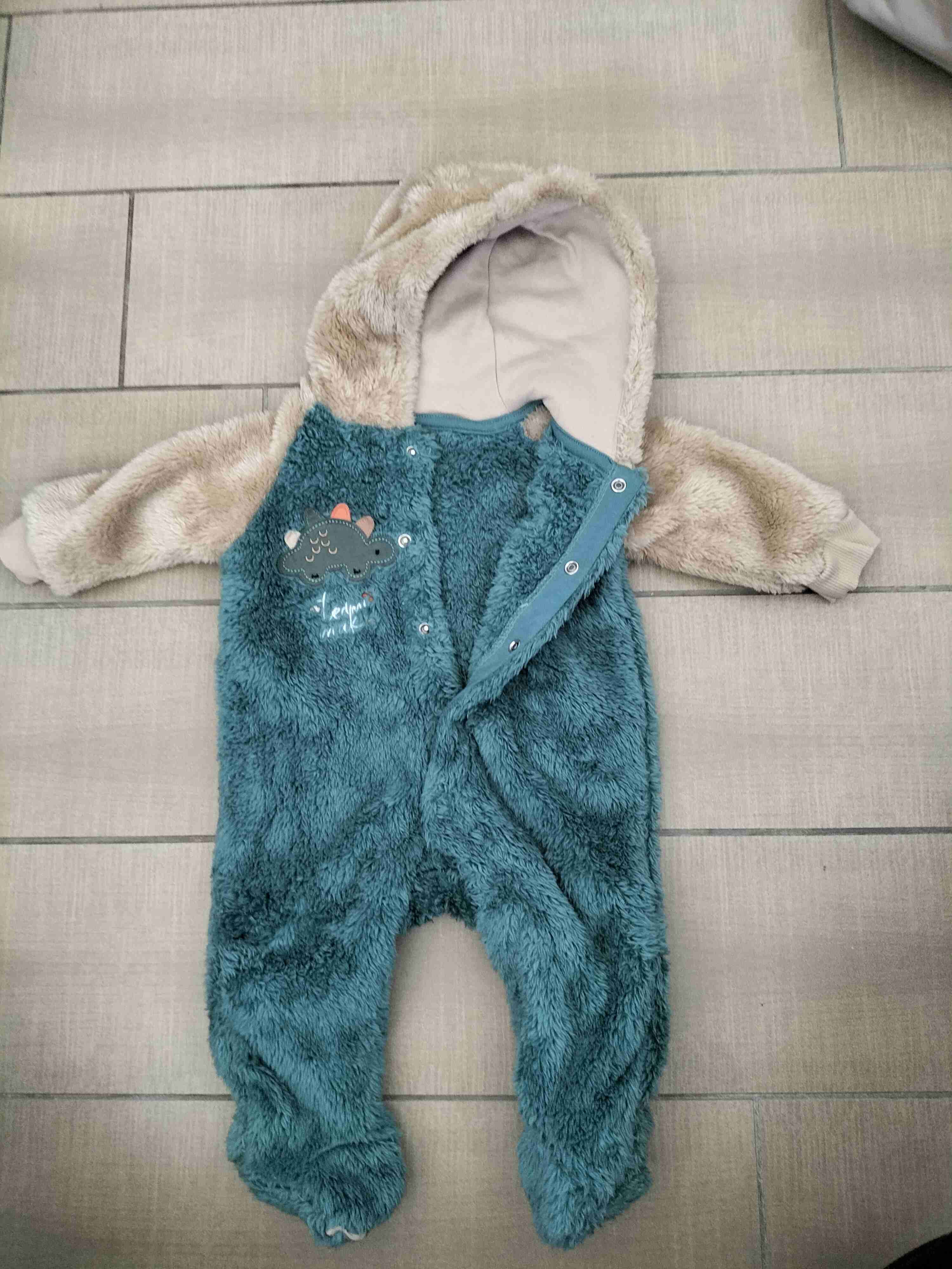 Pijama peludo 0-3 meses