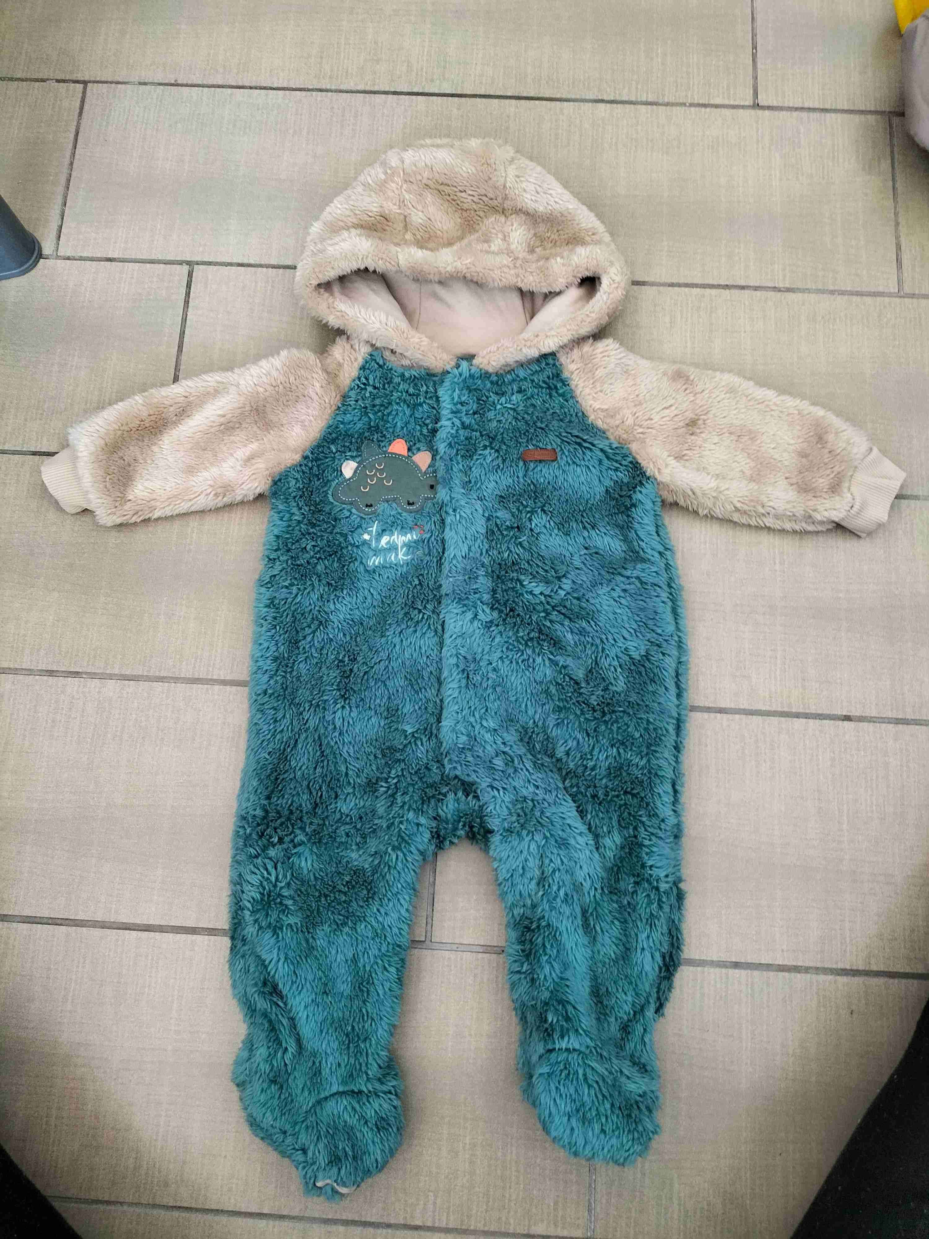 Pijama peludo 0-3 meses - miniatura 2
