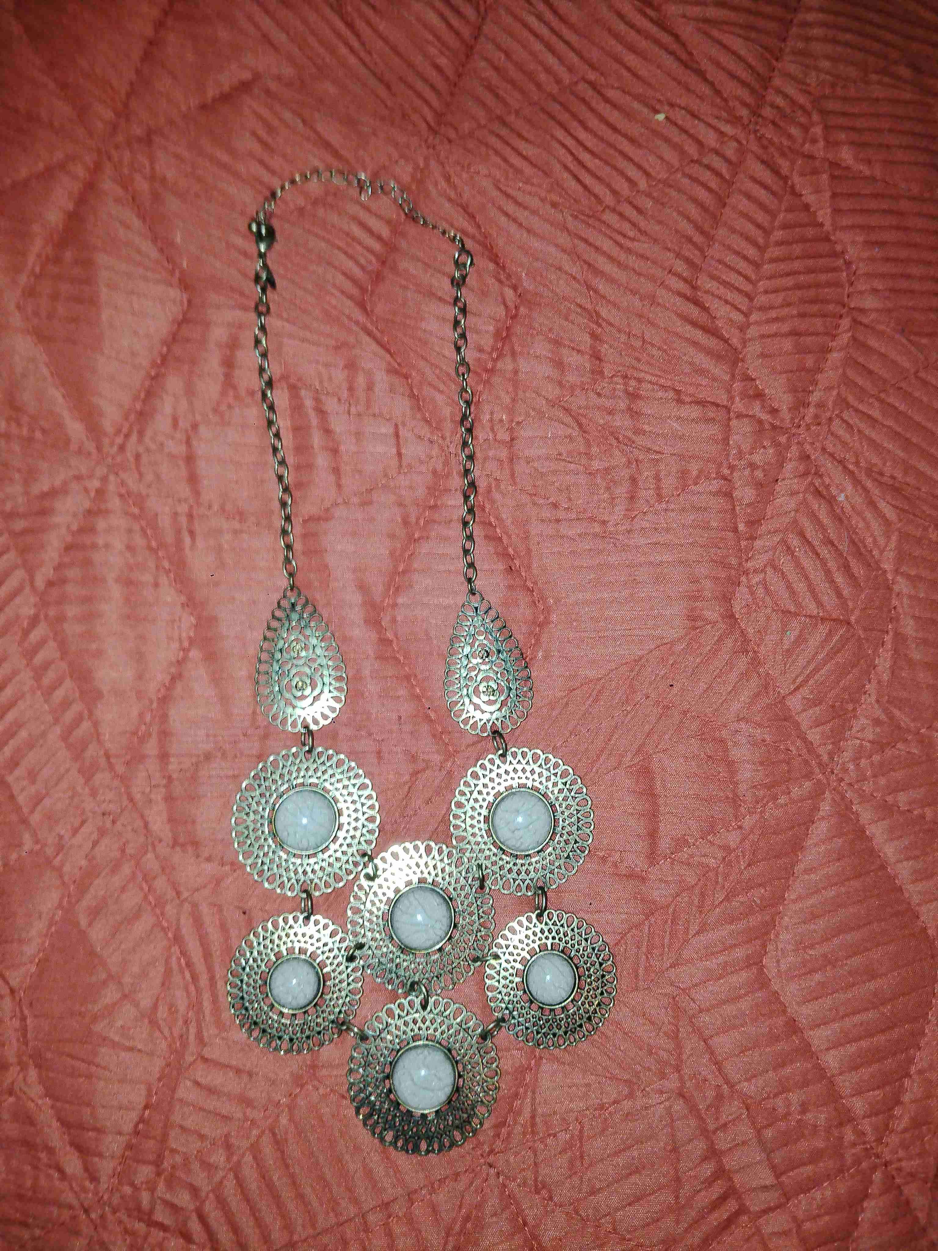 Juego de joyas plateadas - miniatura 4