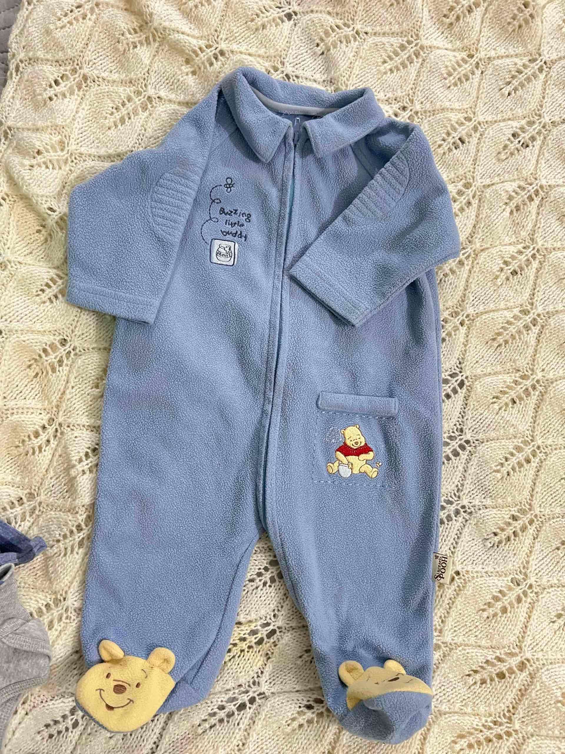 Pilucho bebé azul con diseño 6 m