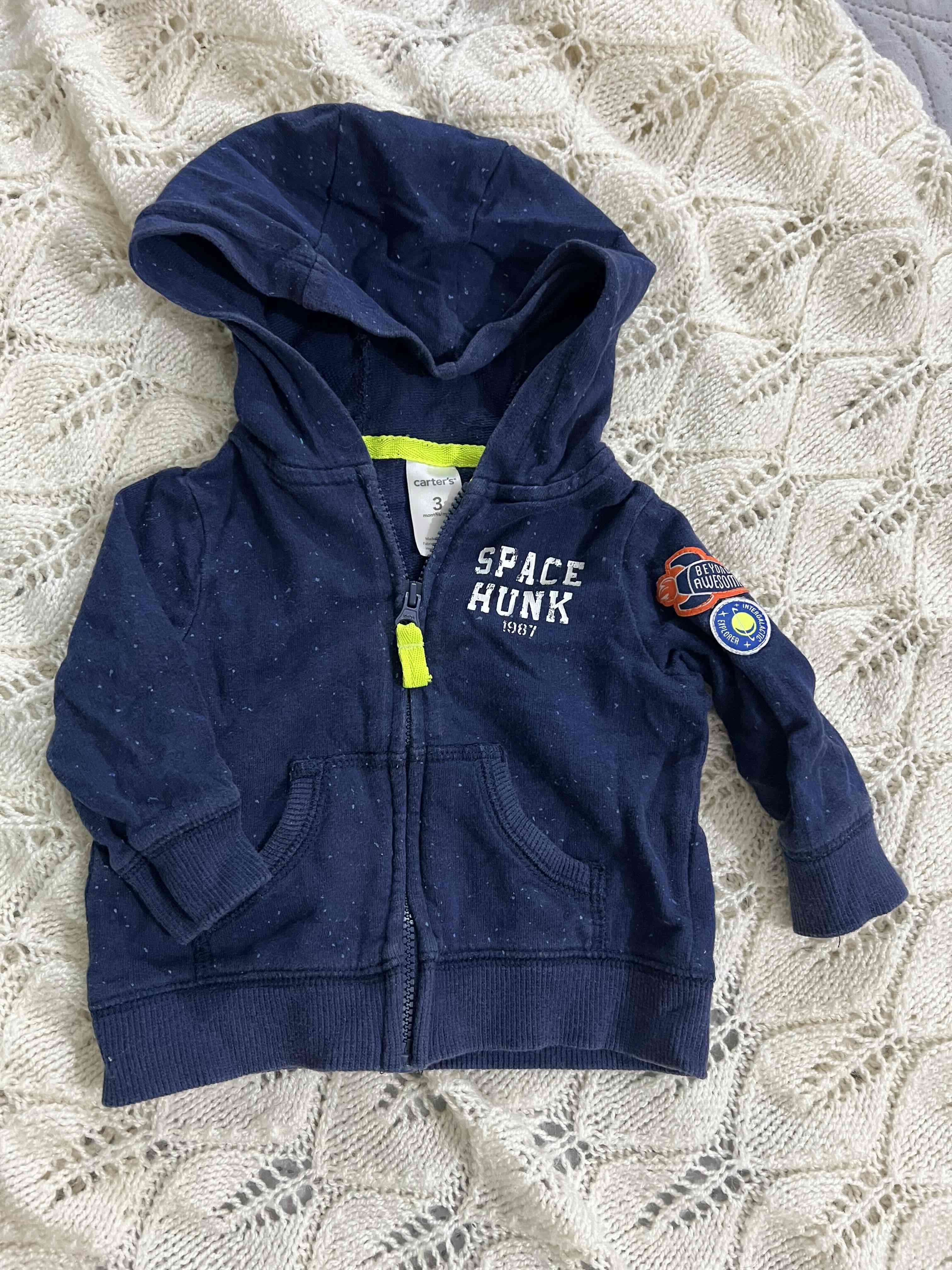 Polerón azul con capucha Cárter  3 m