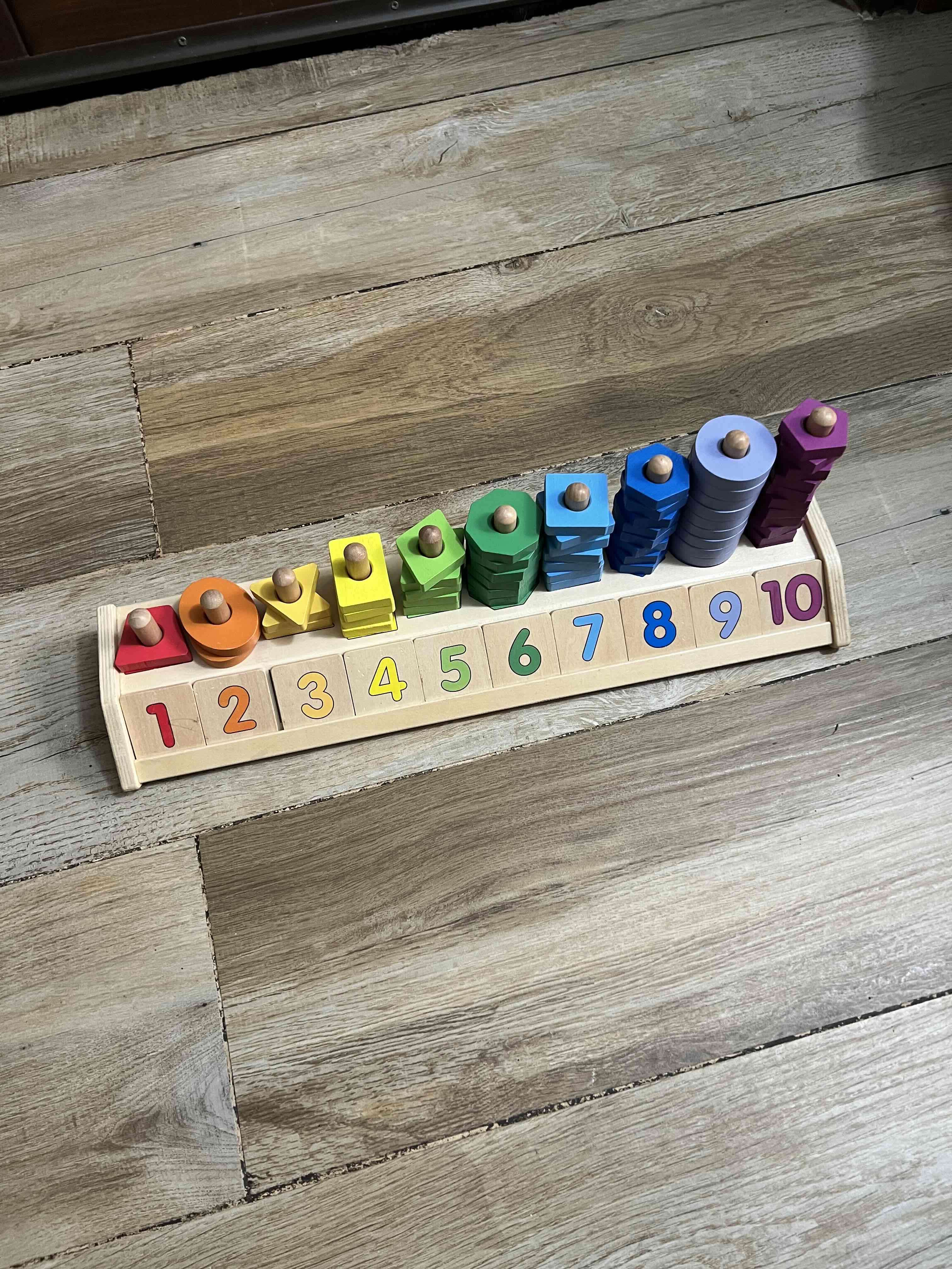 Juego educativo madera colores Melissa & Doug - miniatura 2