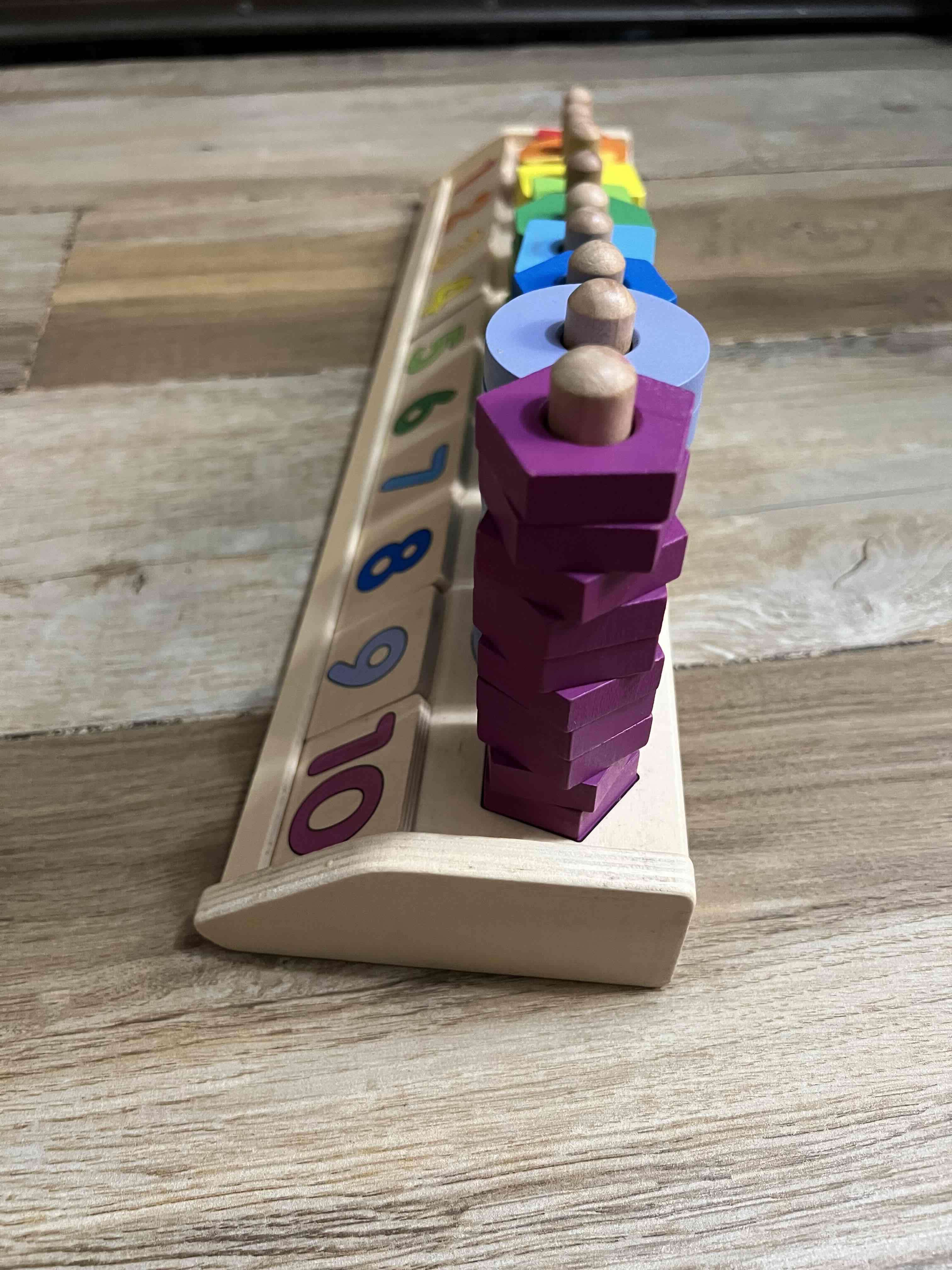 Juego educativo madera colores Melissa & Doug - miniatura 4