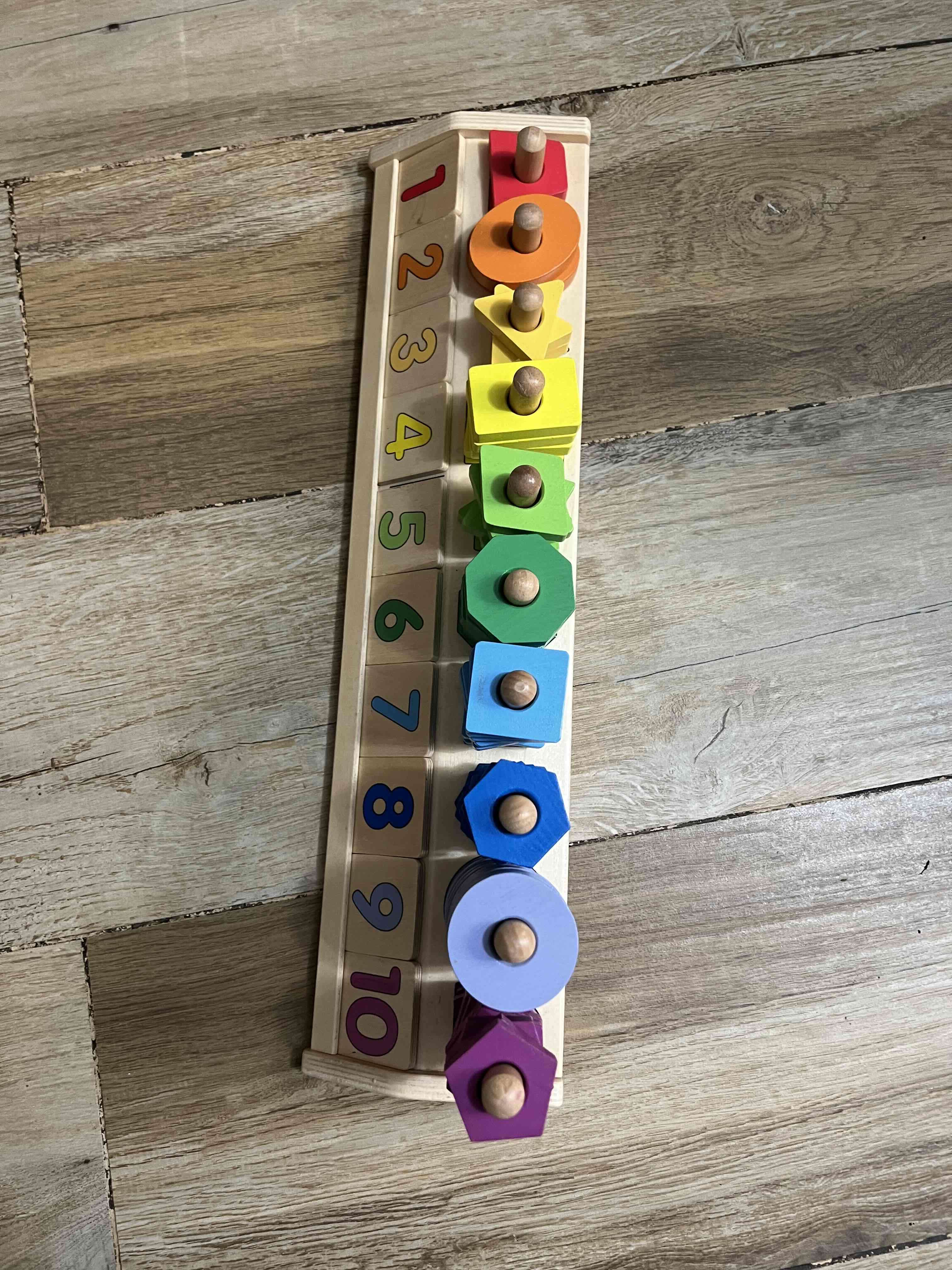 Juego educativo madera colores Melissa & Doug - miniatura 5