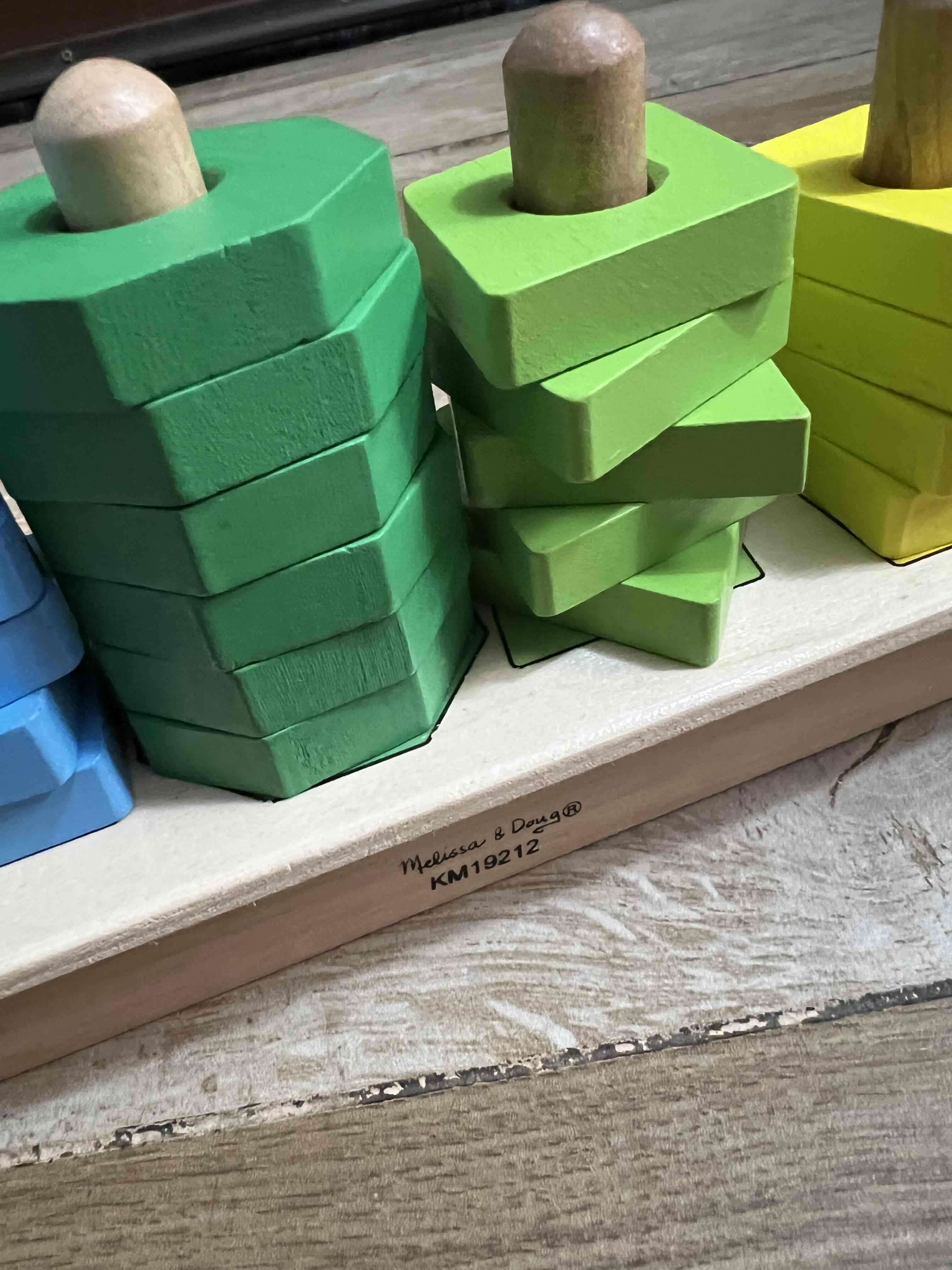 Juego educativo madera colores Melissa & Doug - miniatura 6