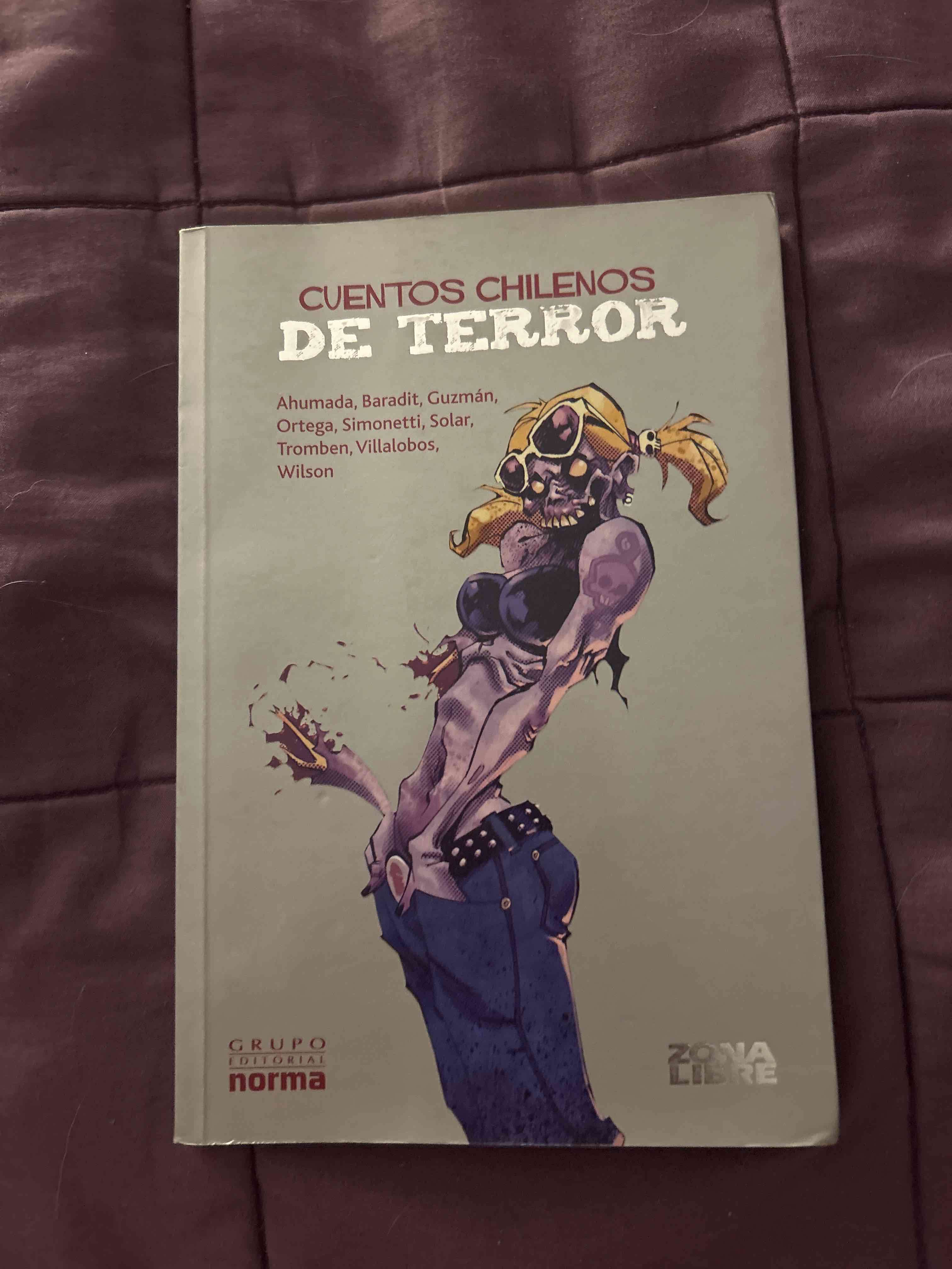 Libro Cuentos Chilenos de Terror