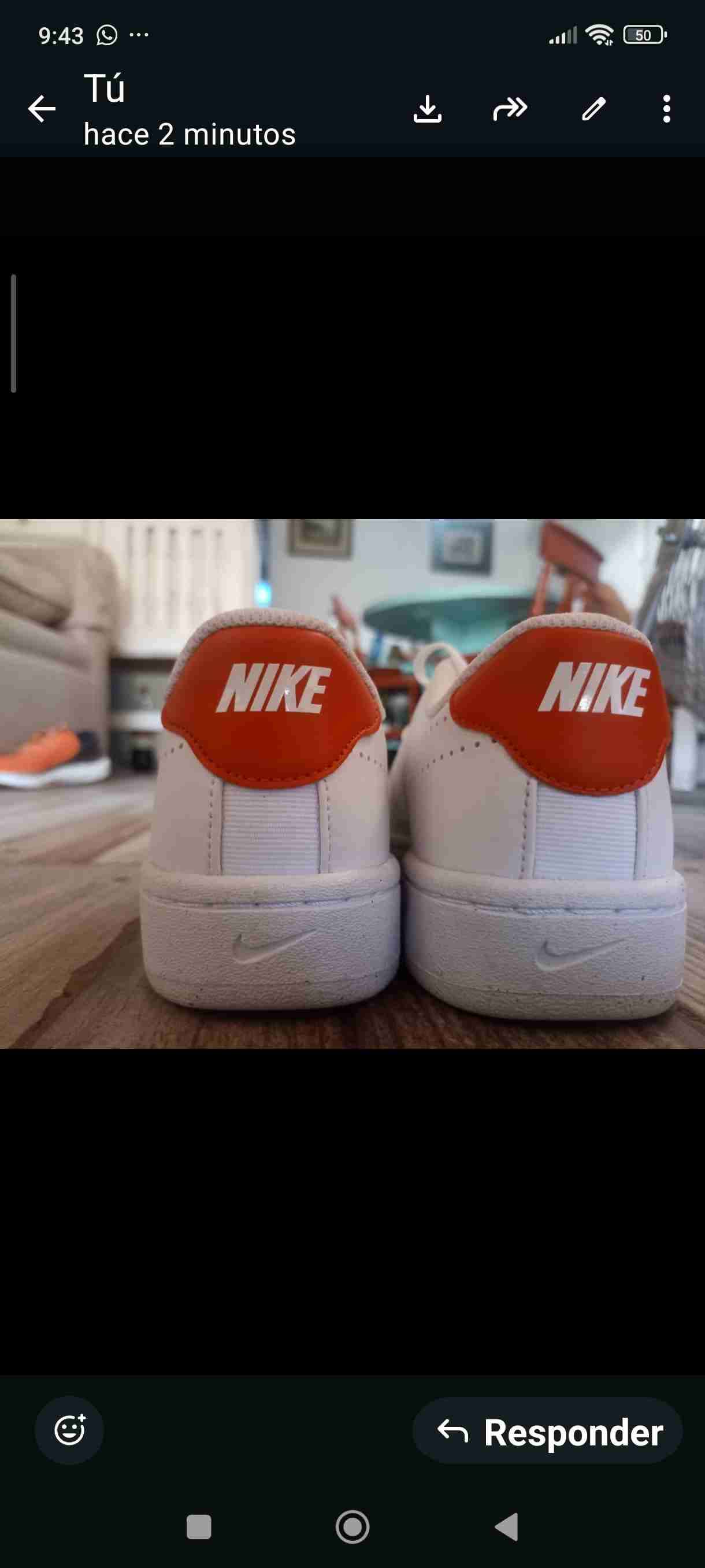 Zapatillas blancas casuales nike - miniatura 4