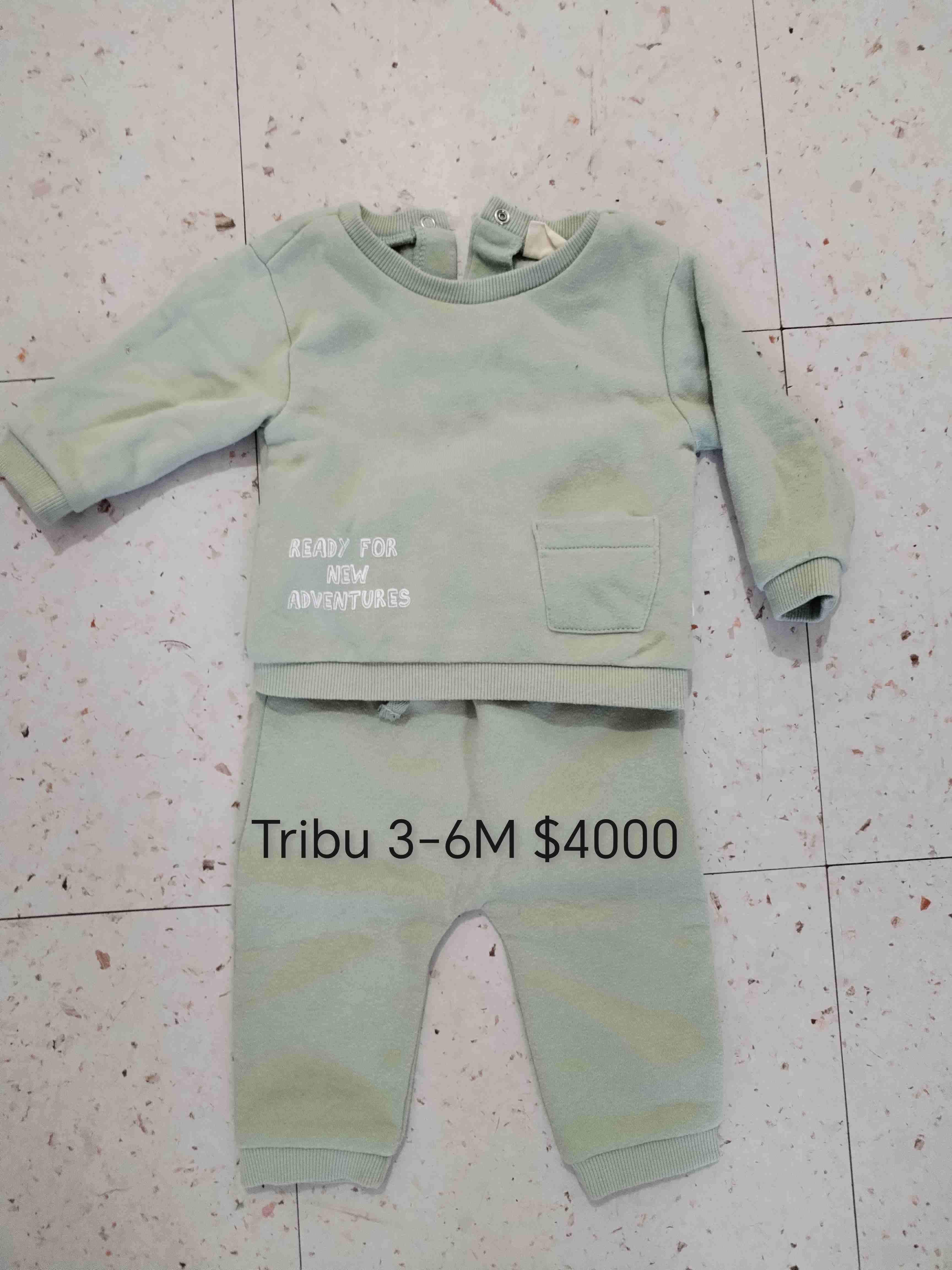 Conjunto bebé verde 3-6M