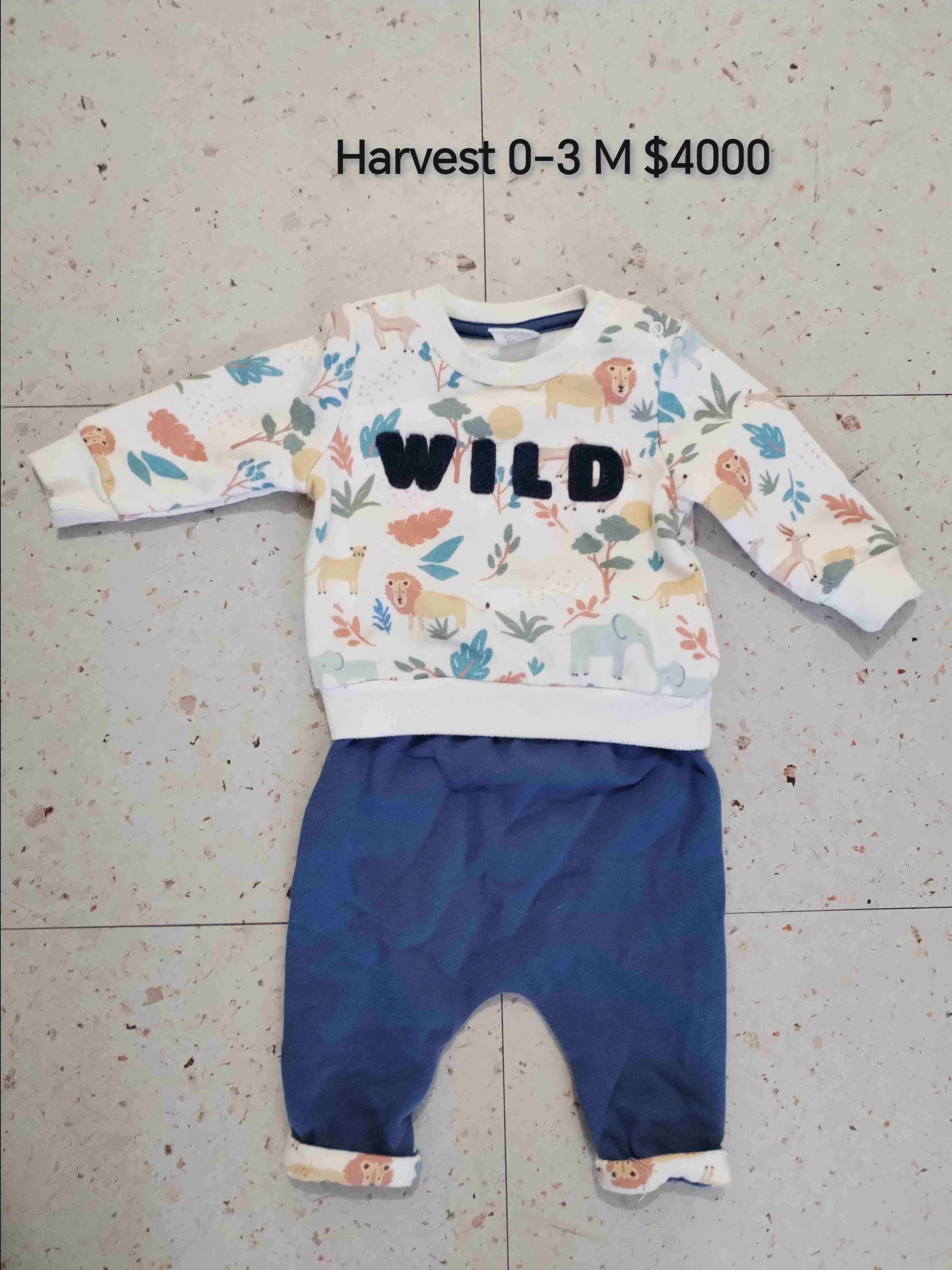 Conjunto bebé black and blue