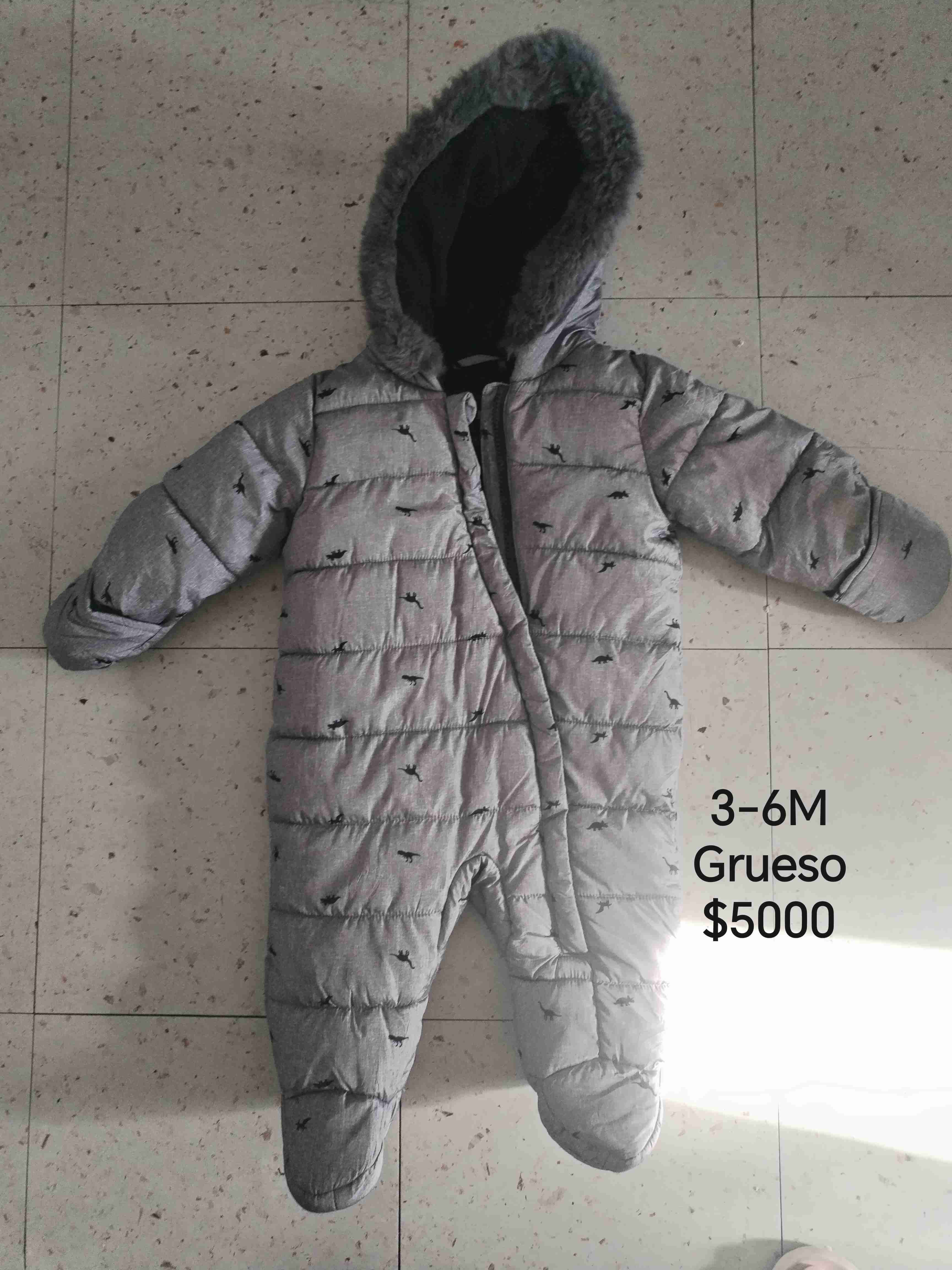 Enterito infantil gris grueso