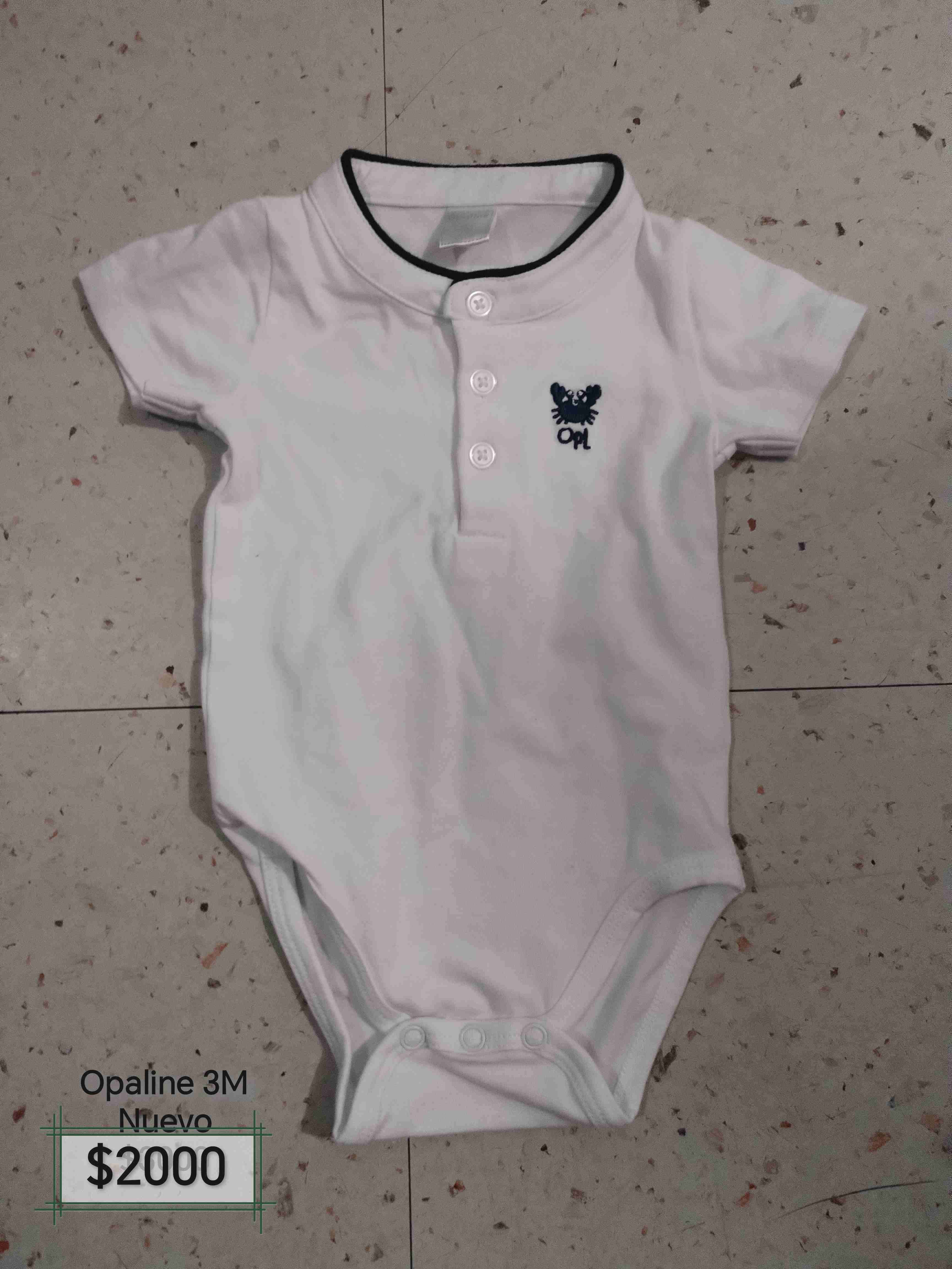 Body bebé blanco 3M opaline