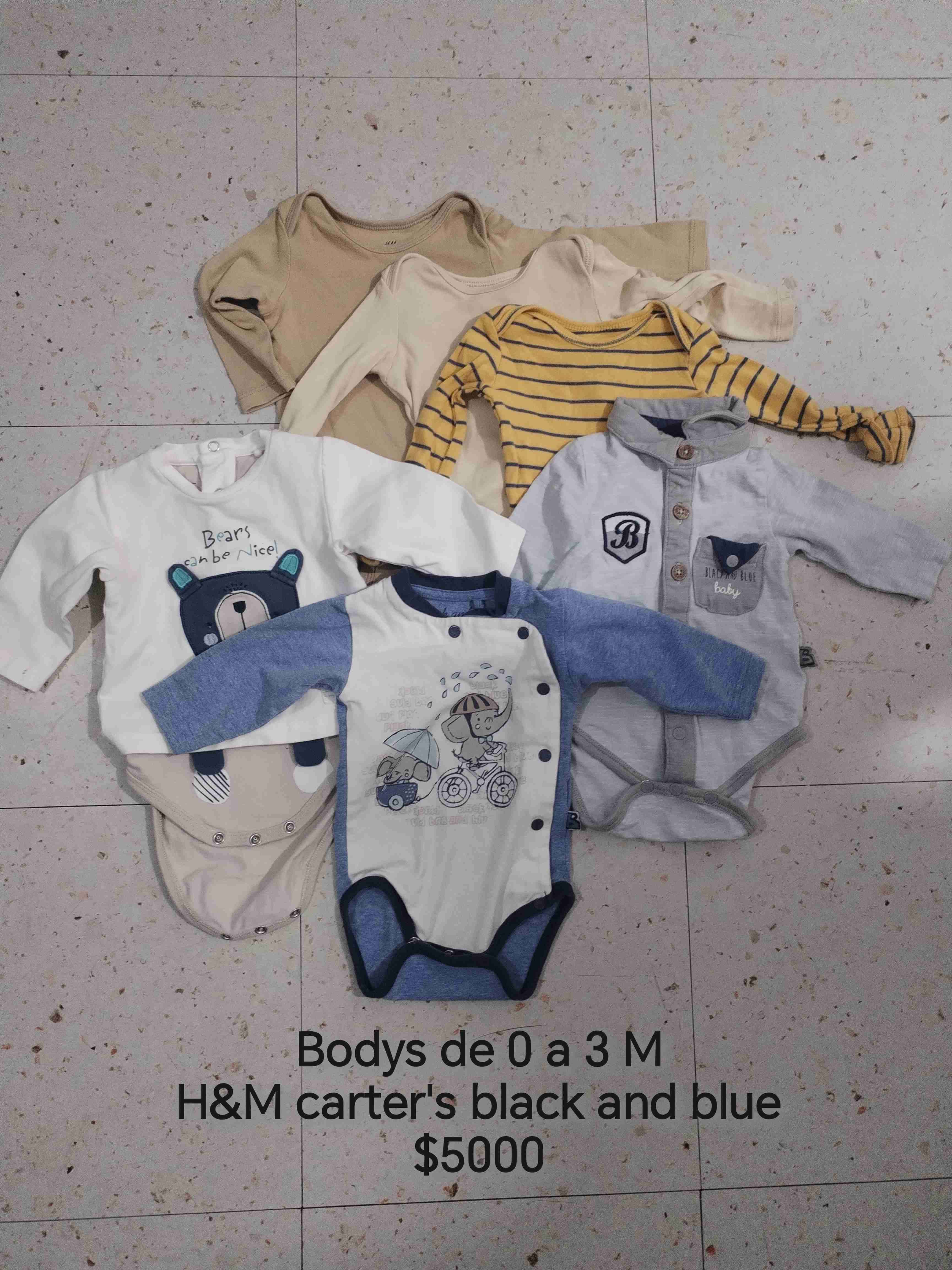 Bodys de bebé 0 a 3 meses
