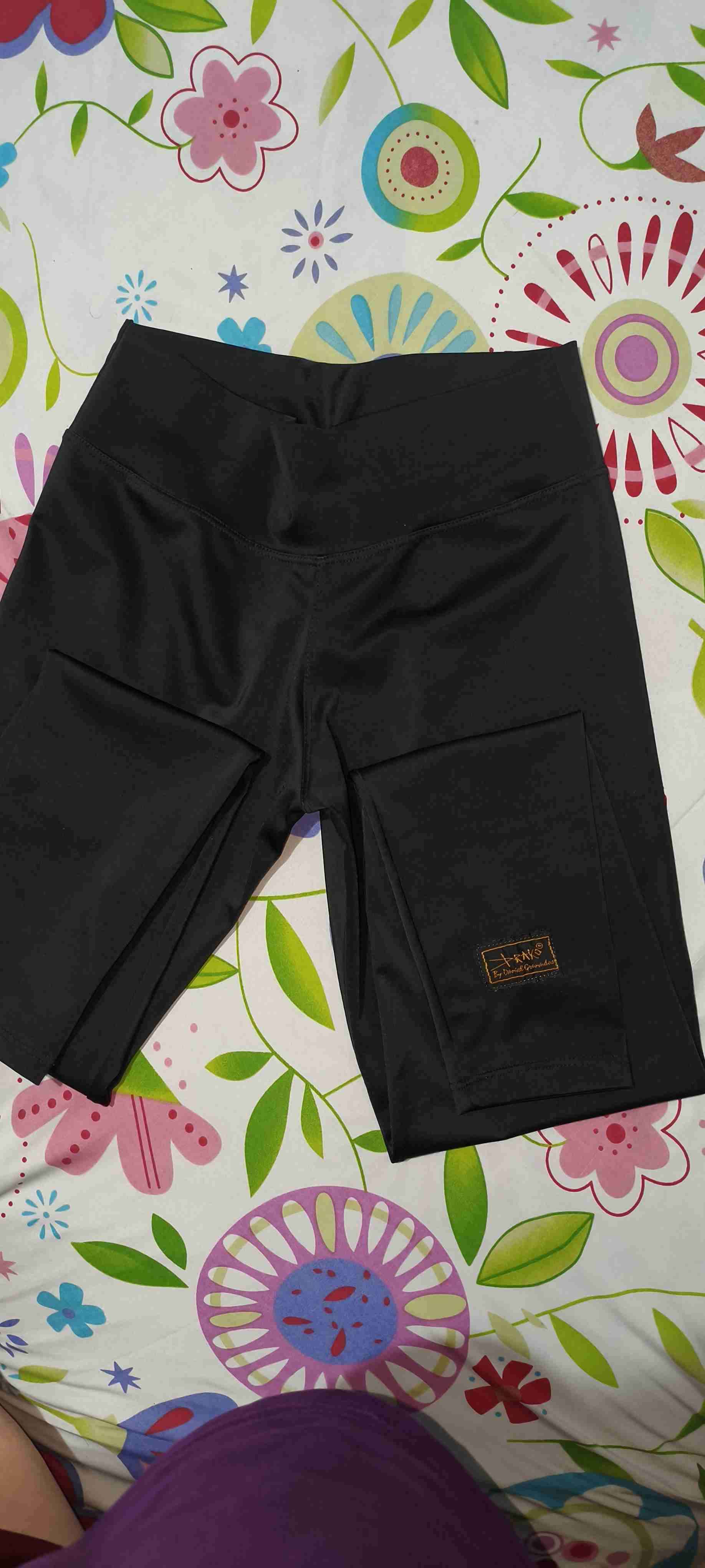 Pantalón deportivo negro licra - miniatura 3