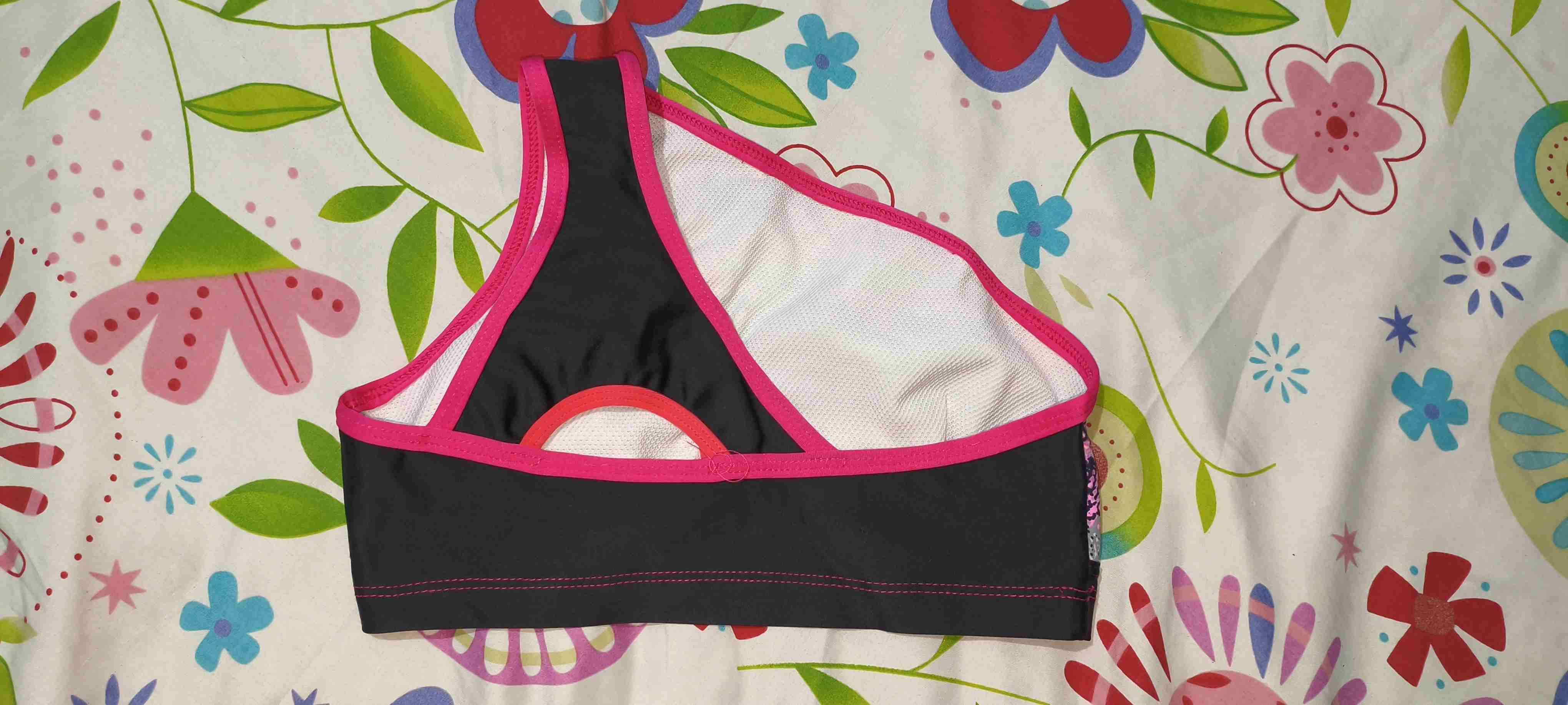 Top deportivo rosado estampado - miniatura 3