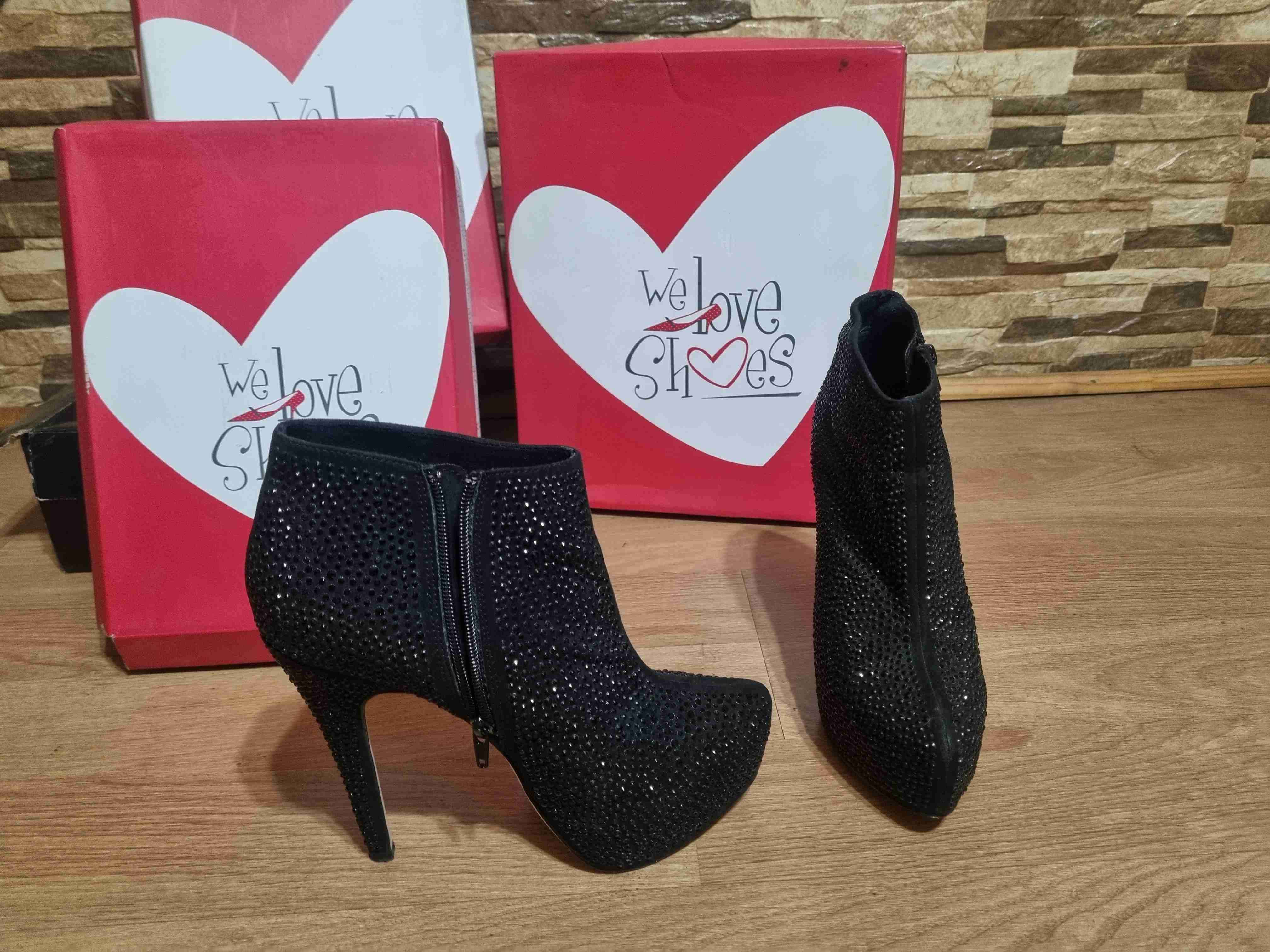 Botines negros con brillos - miniatura 5