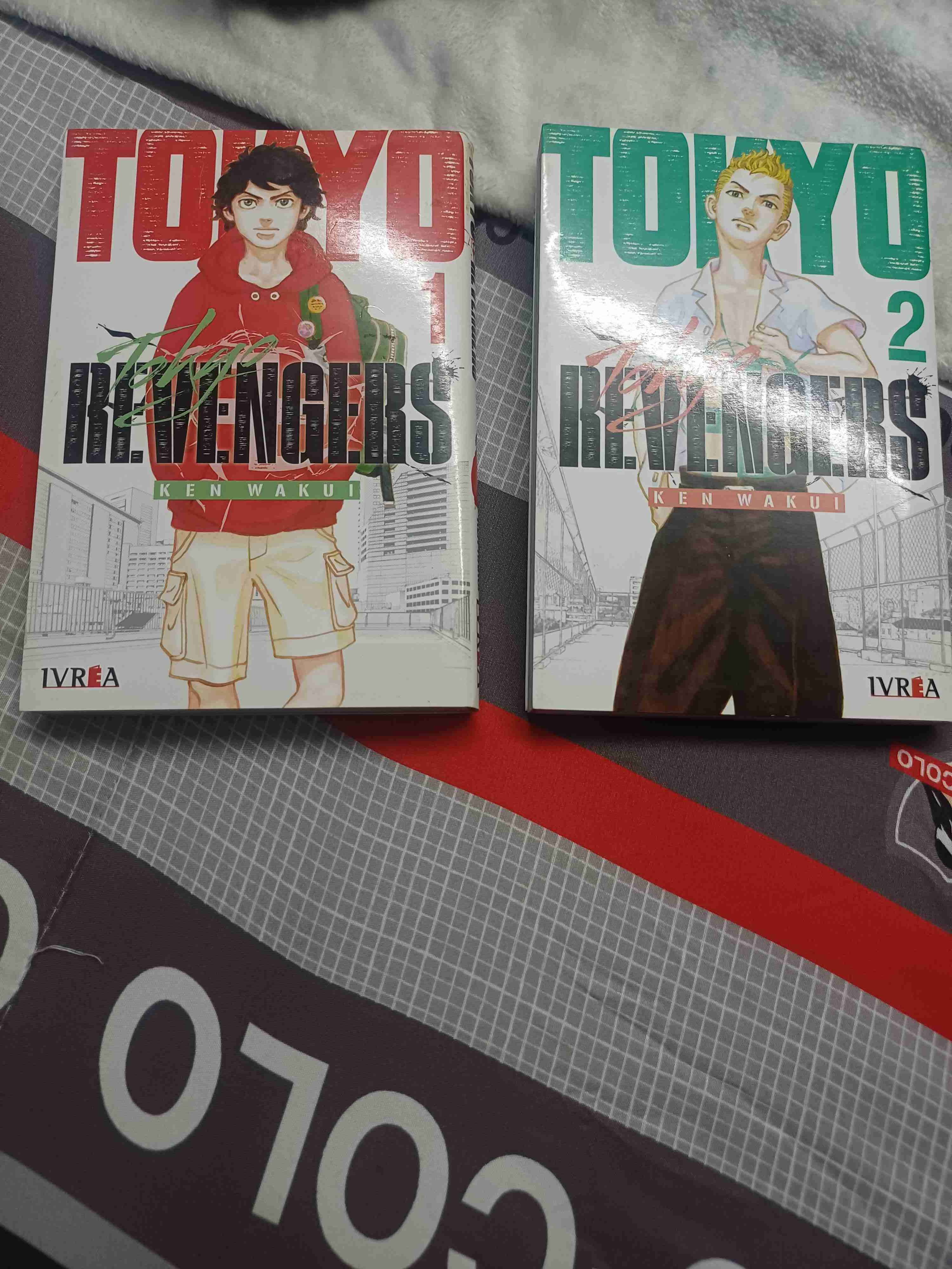 Mangas Tokyo Revengers 1 y 2