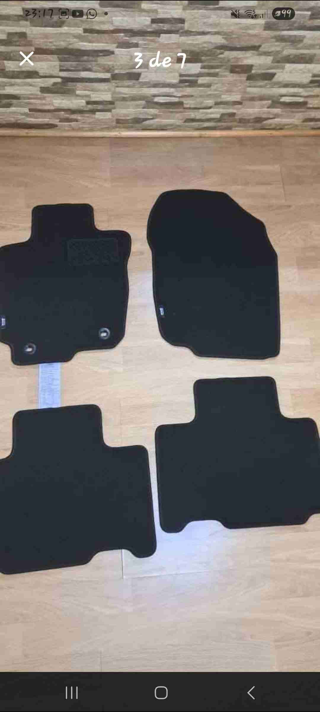 Cubre piso original RAV4 negras - miniatura 5