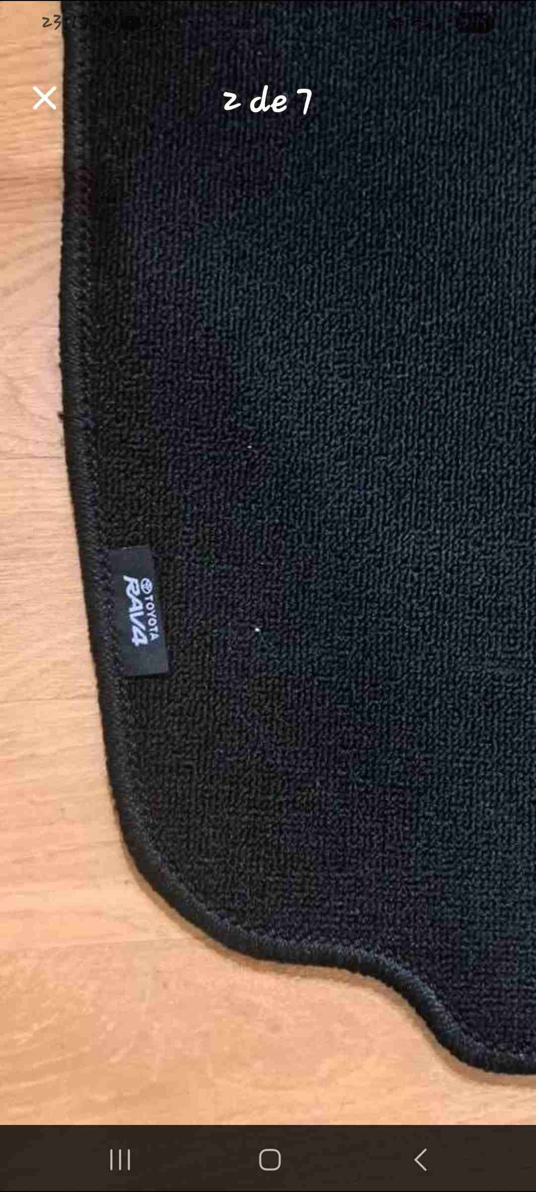 Cubre piso original RAV4 negras - miniatura 6