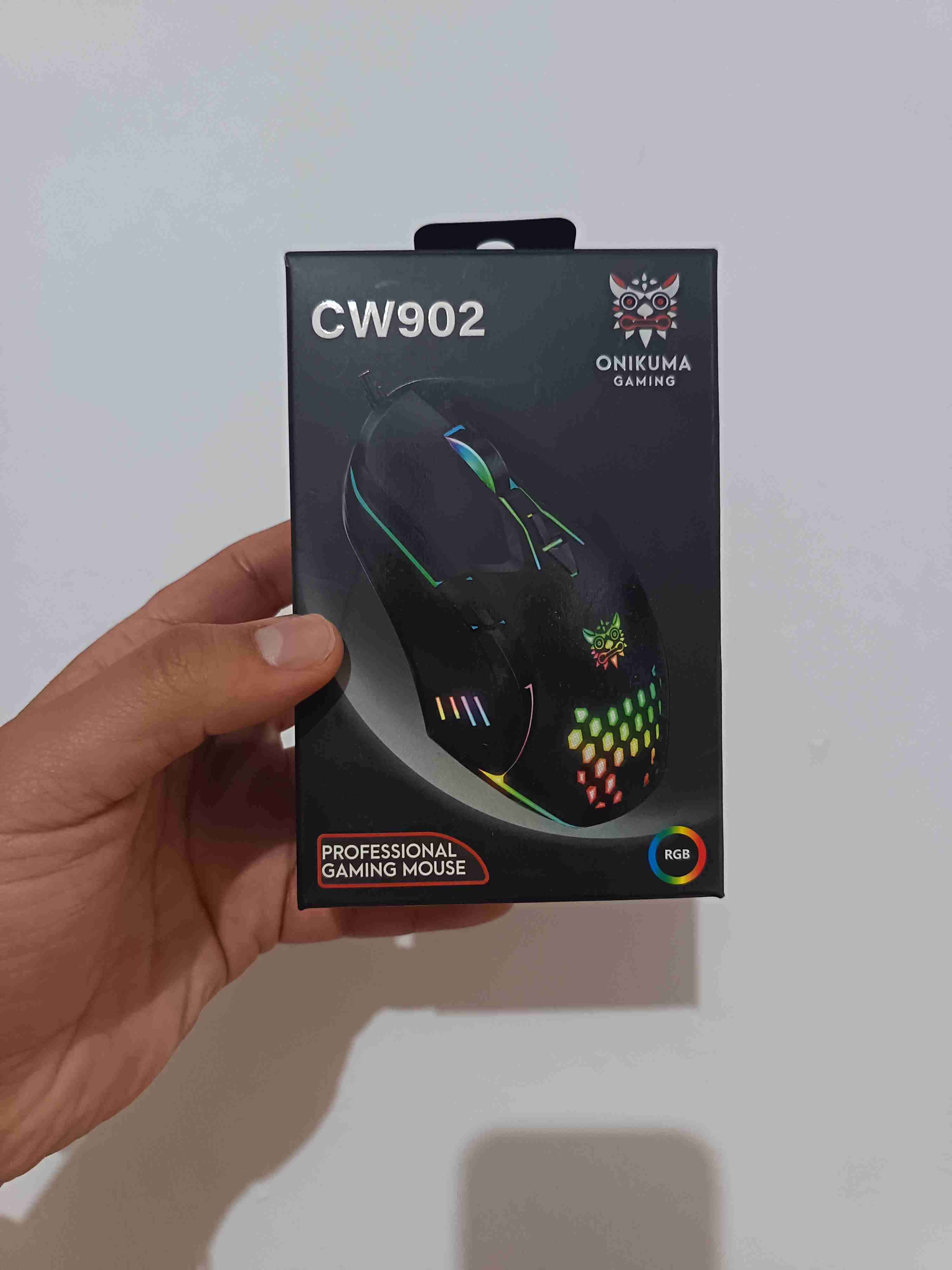 Mouse gamer con iluminación LED - miniatura 4