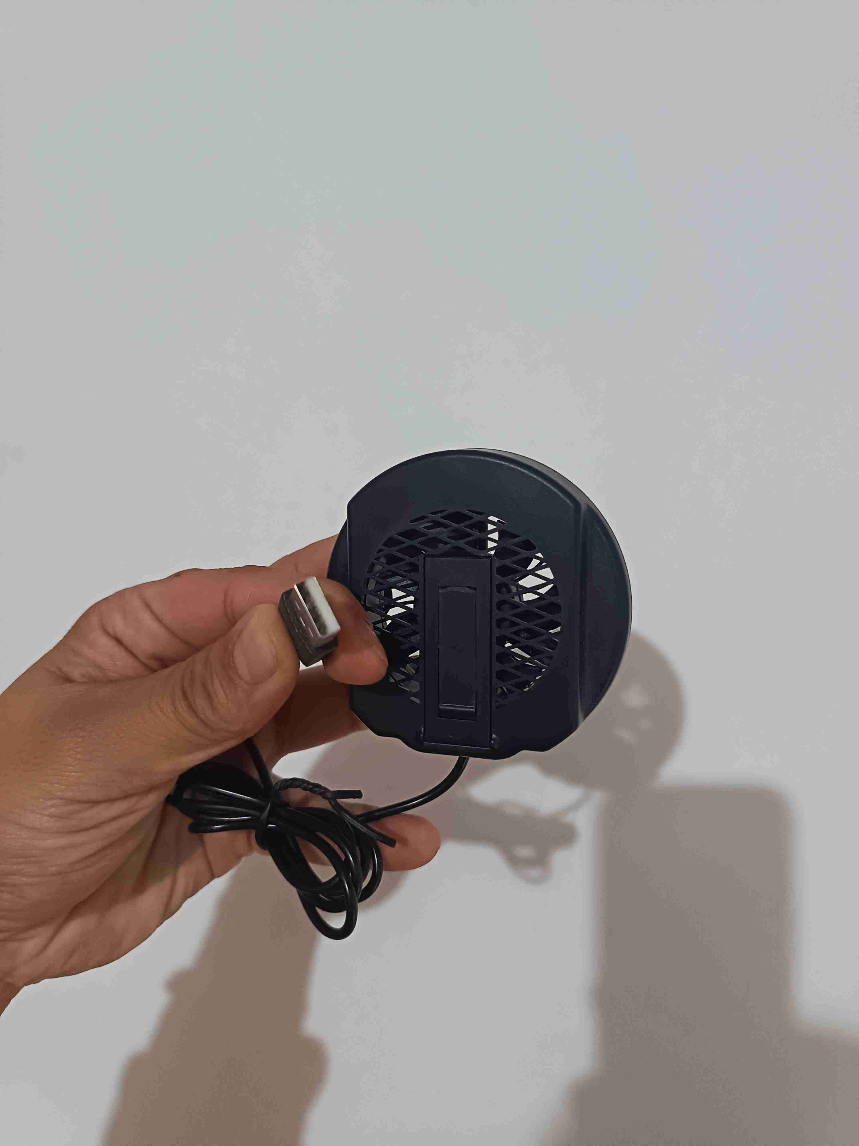 Ventilador portátil USB negro
