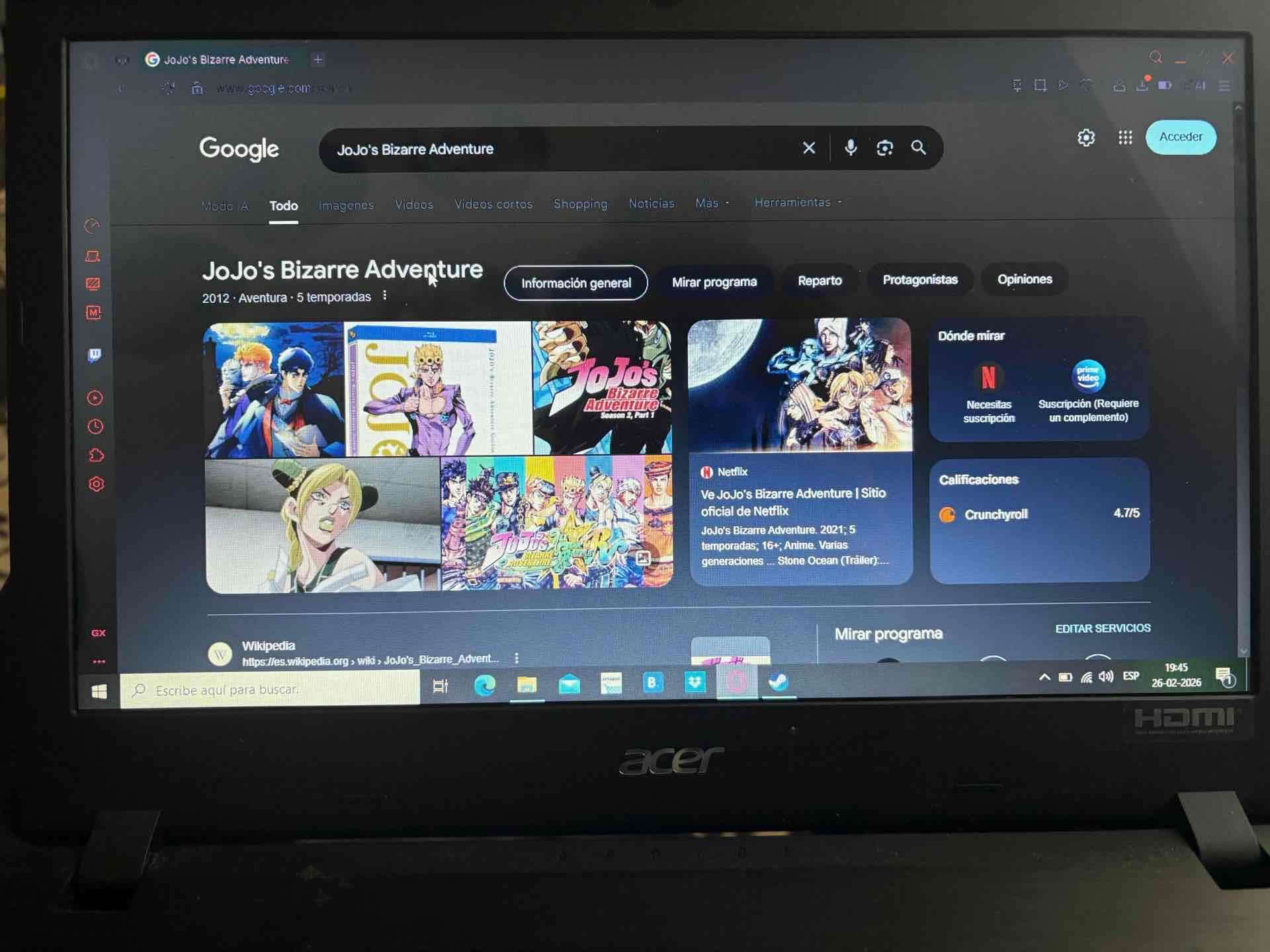 Notebook Acer Aspire 2020 - miniatura 3