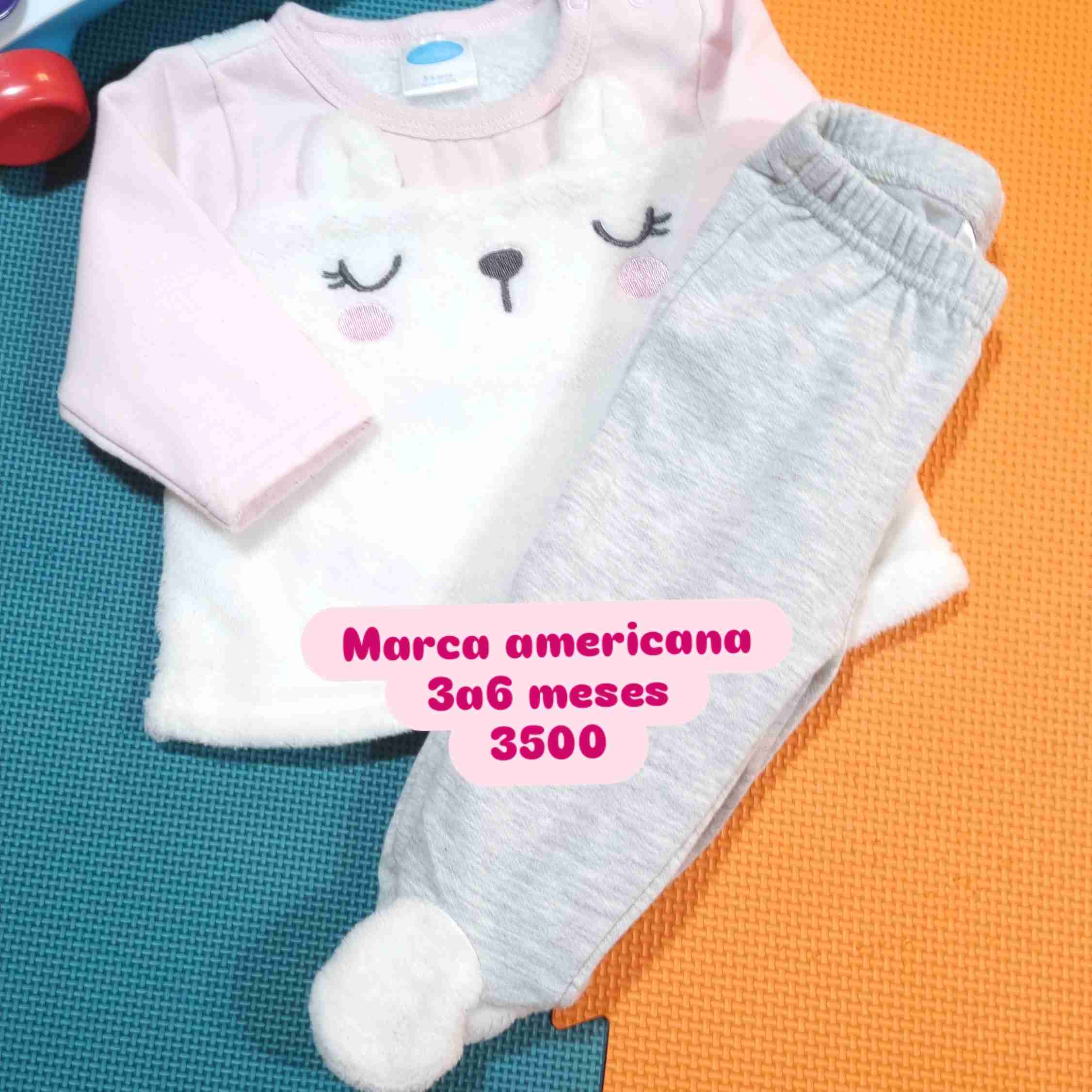 Enterito bebé rosa leopardo - miniatura 2