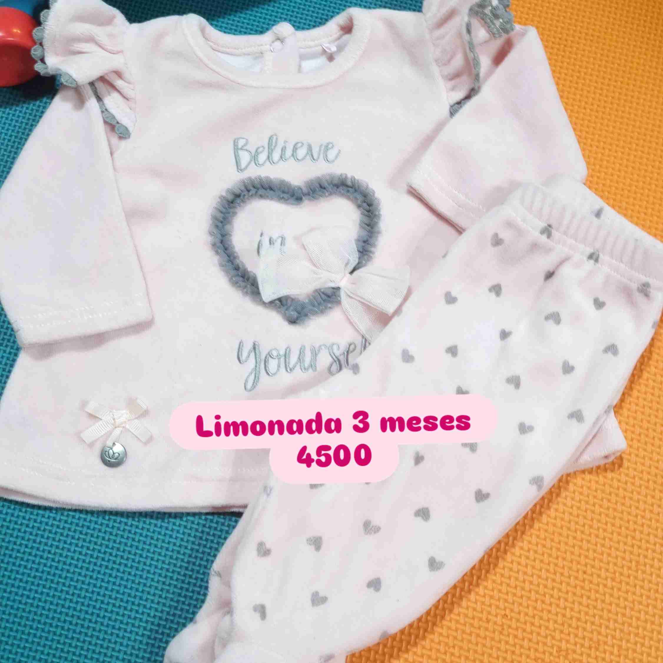 Enterito bebé rosa leopardo - miniatura 3