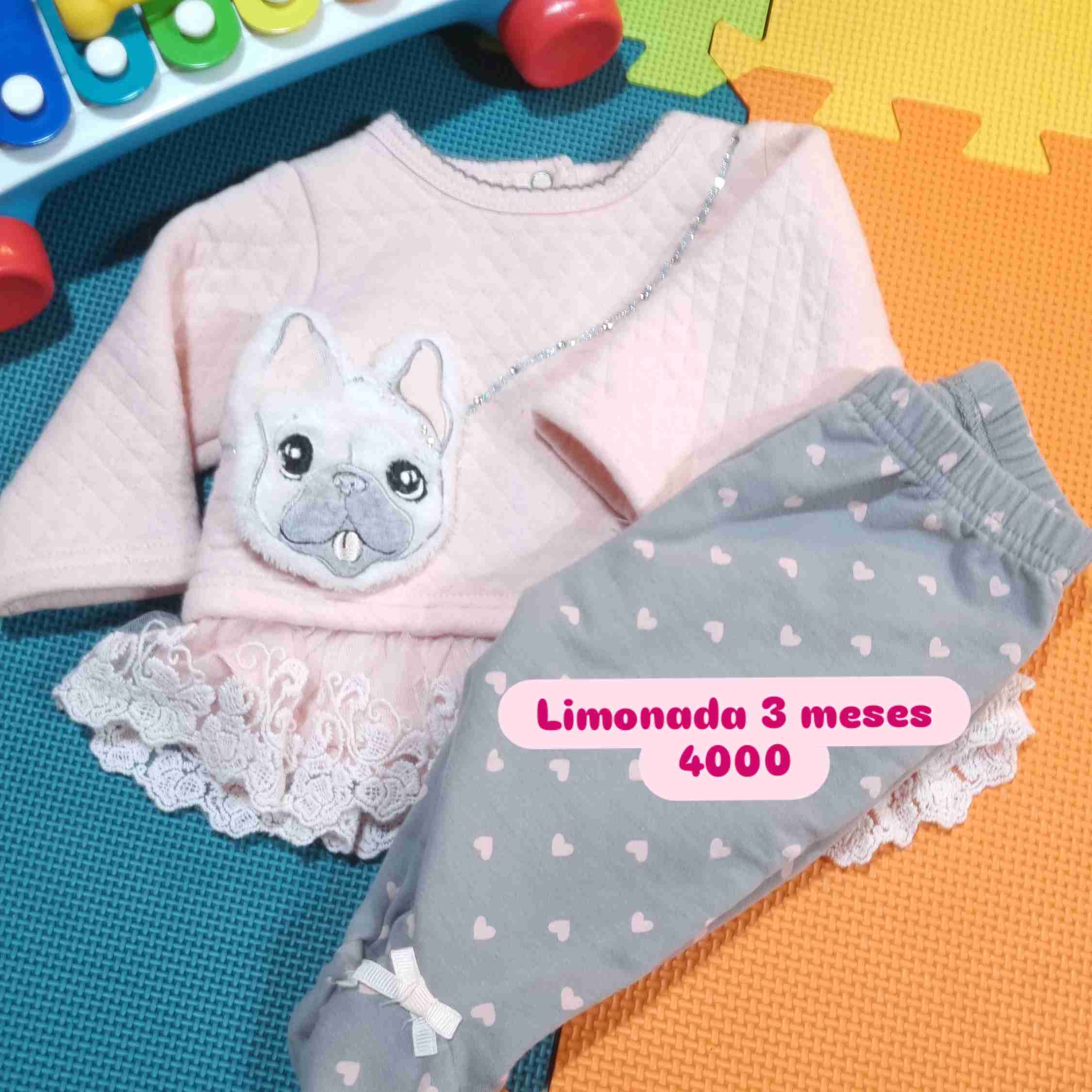 Enterito bebé rosa leopardo - miniatura 4