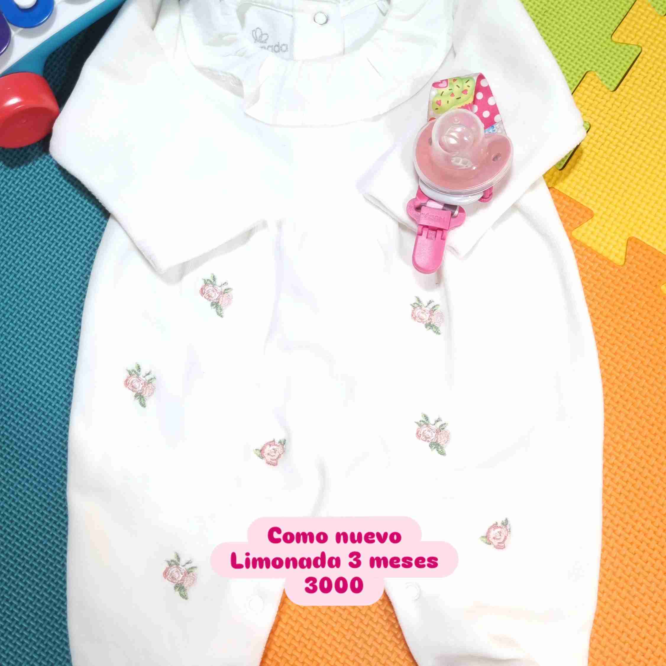 Enterito bebé 3 meses rosado - miniatura 6