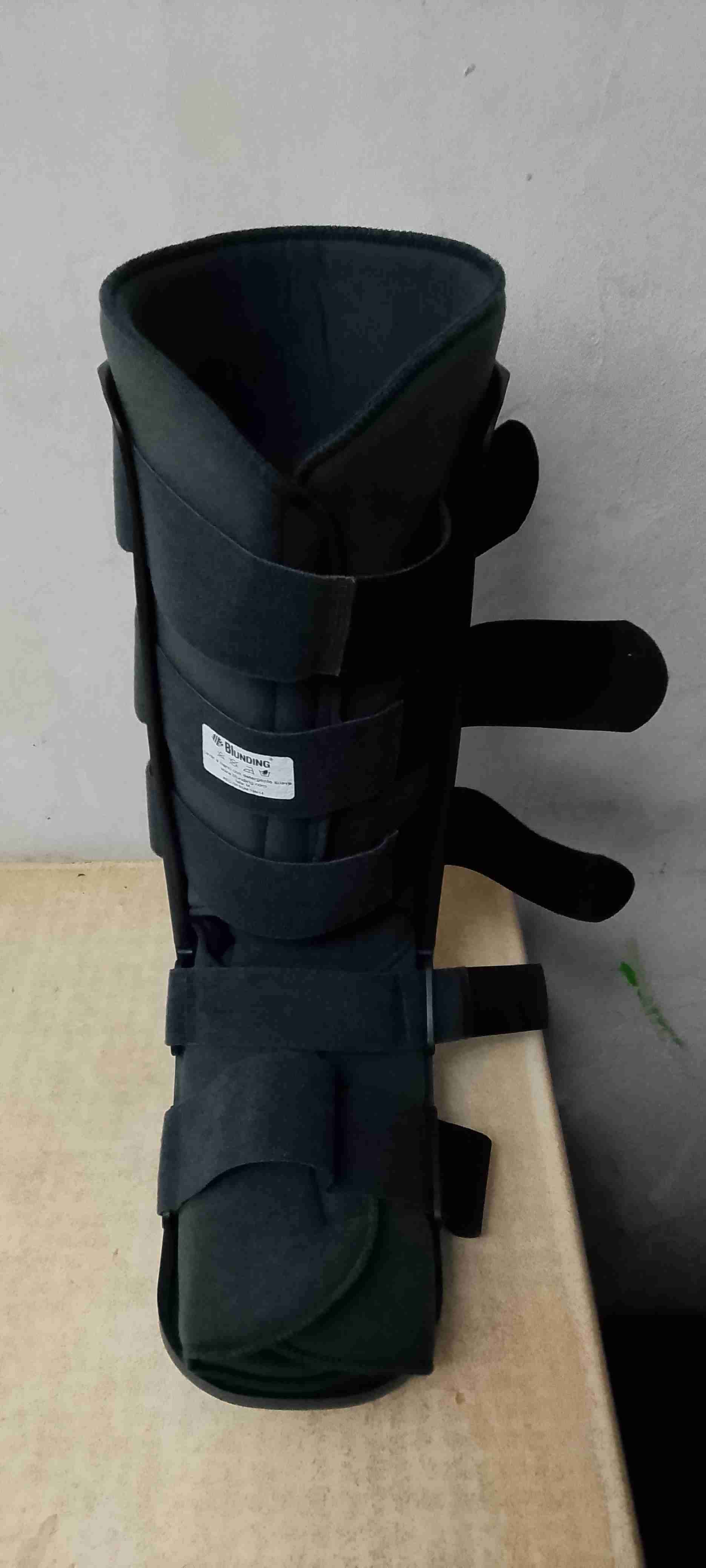 Bota inmovilizadora Blunding premium negra - miniatura 4