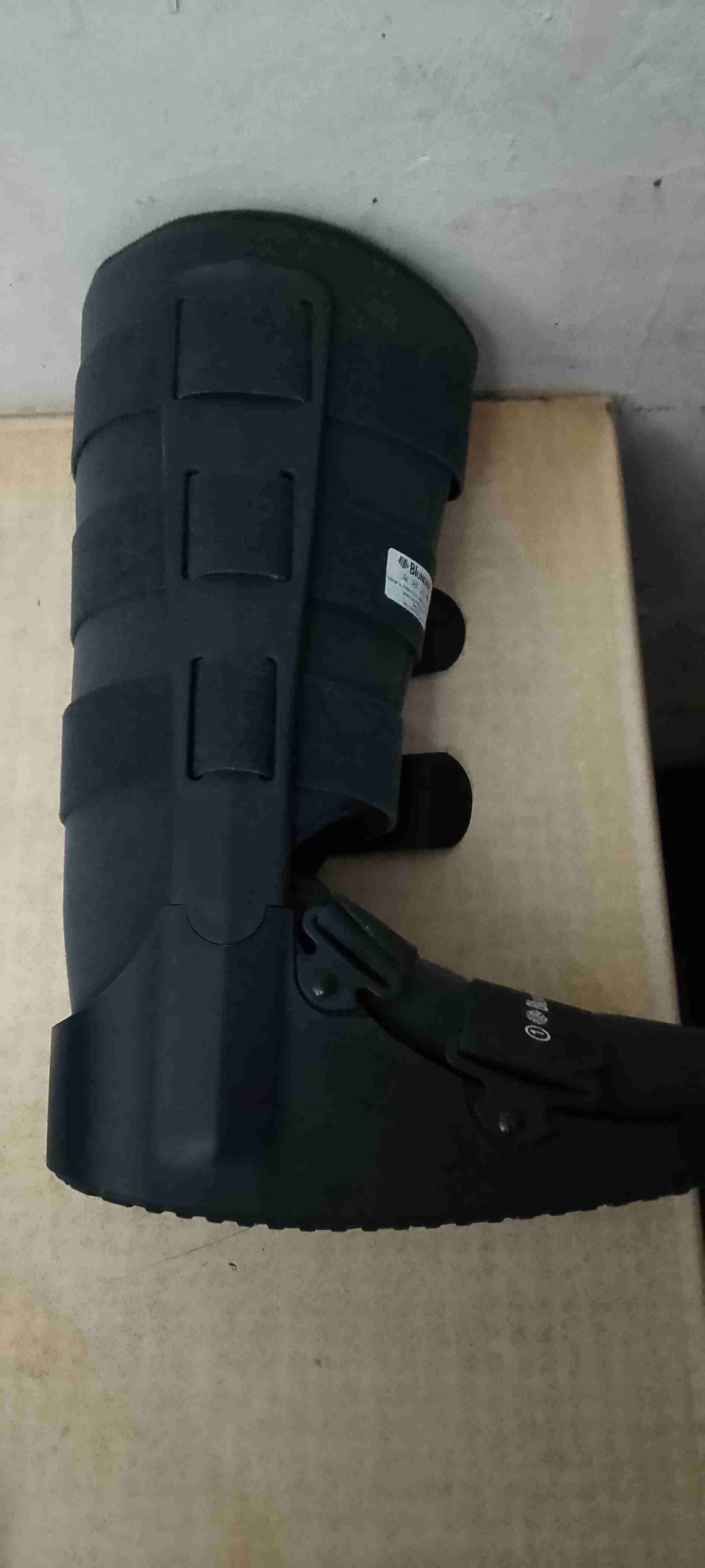 Bota inmovilizadora Blunding premium negra - miniatura 5