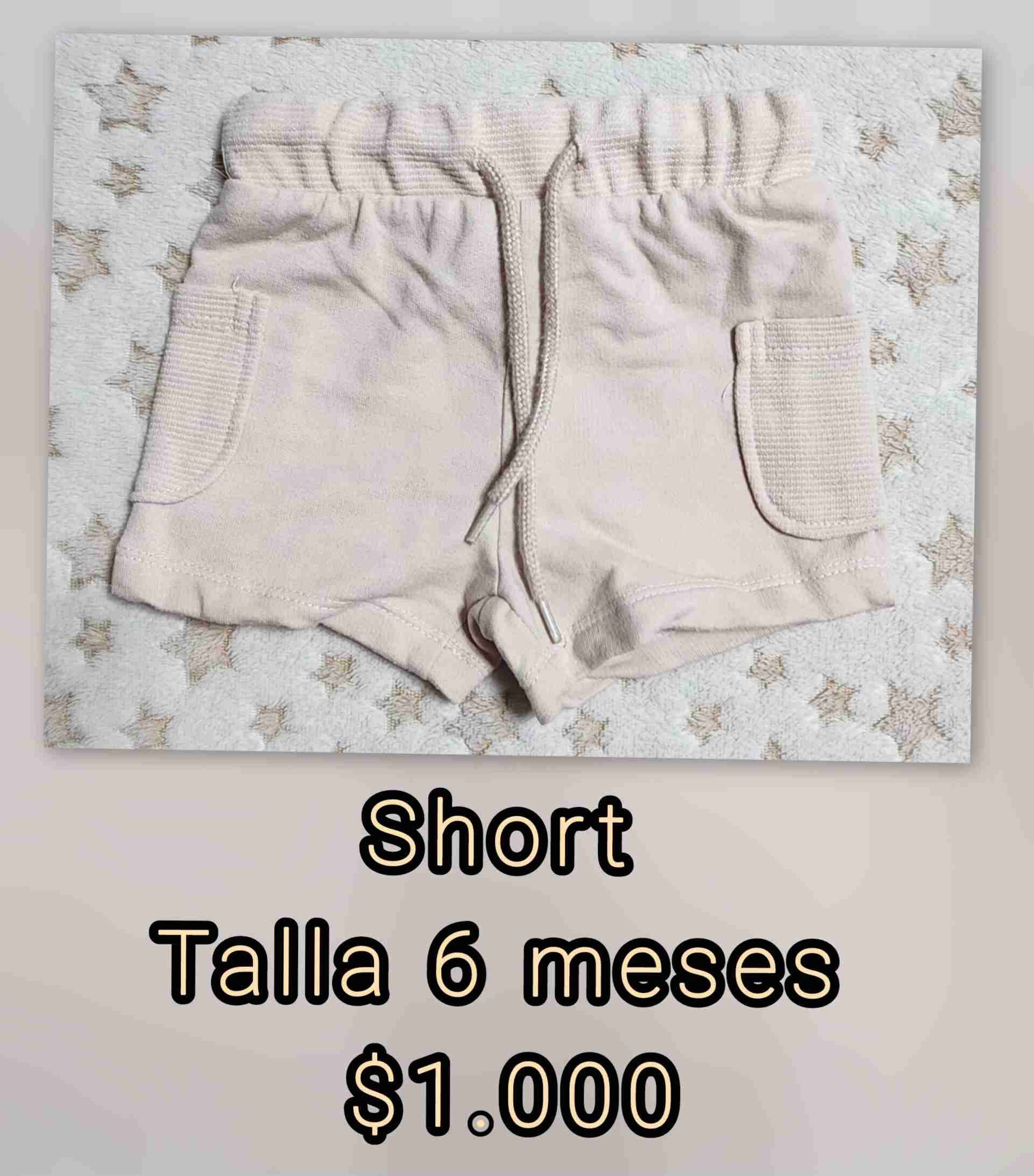 Short beige bebé