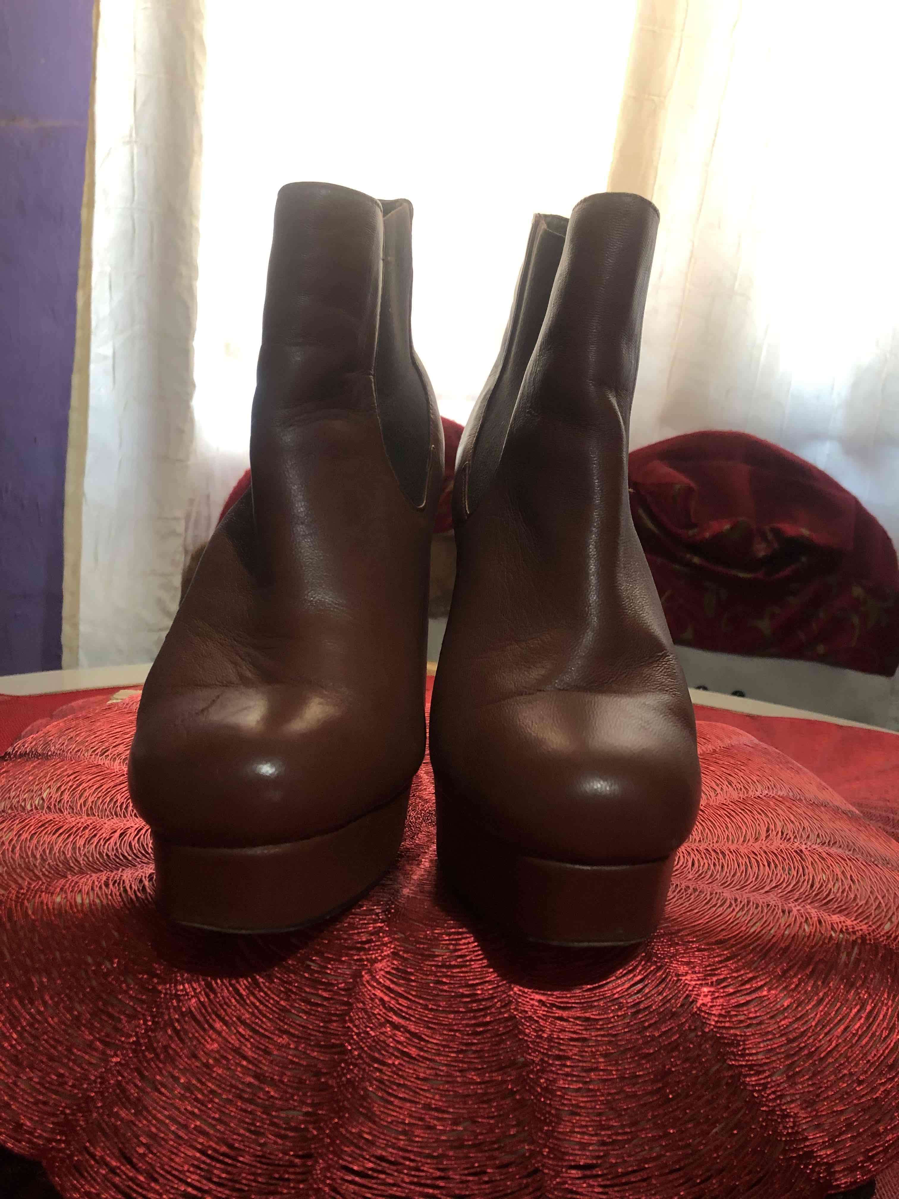 Zapatos oxford bicolor metálicos - miniatura 2