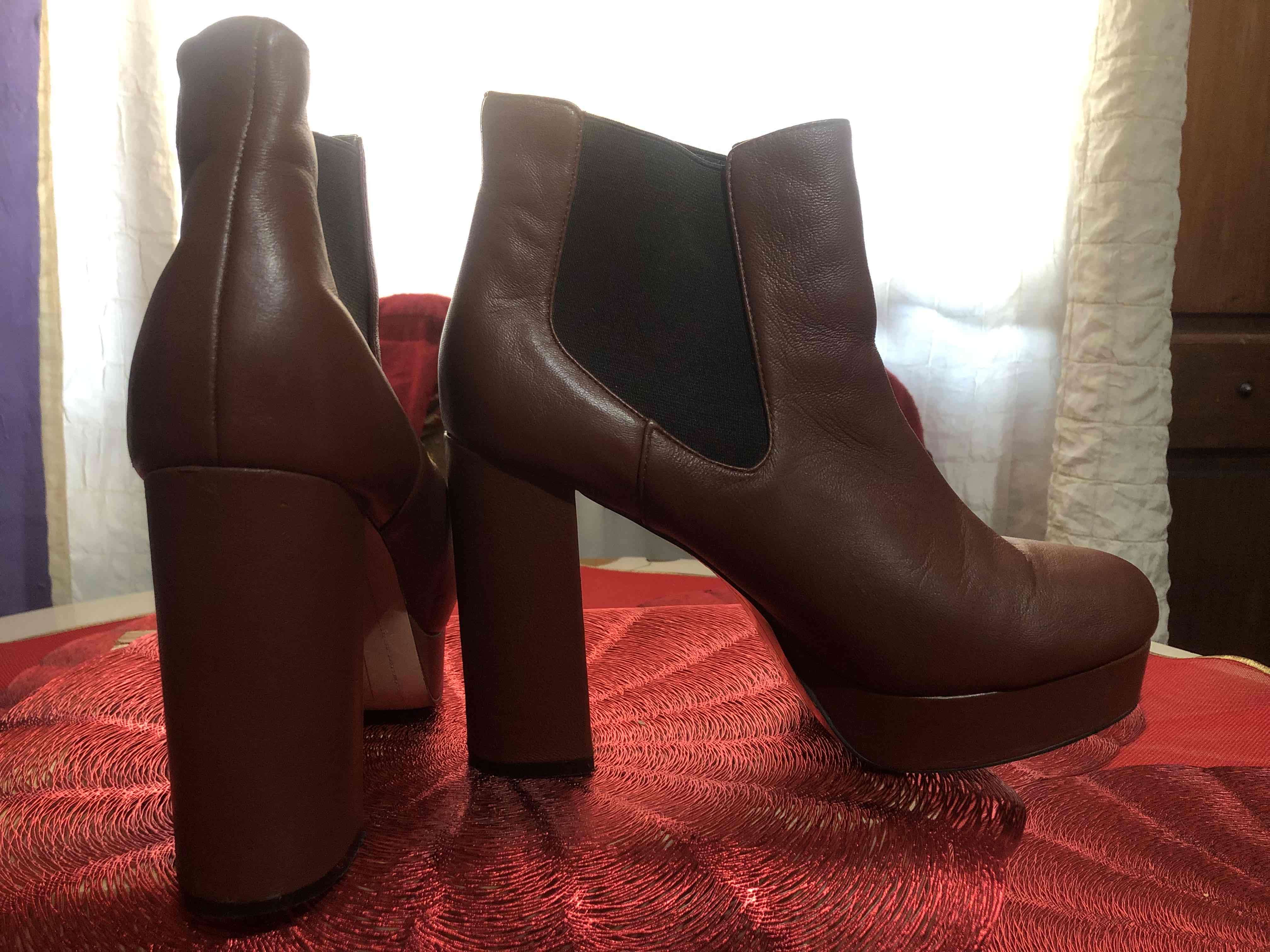 Zapatos oxford bicolor metálicos - miniatura 3