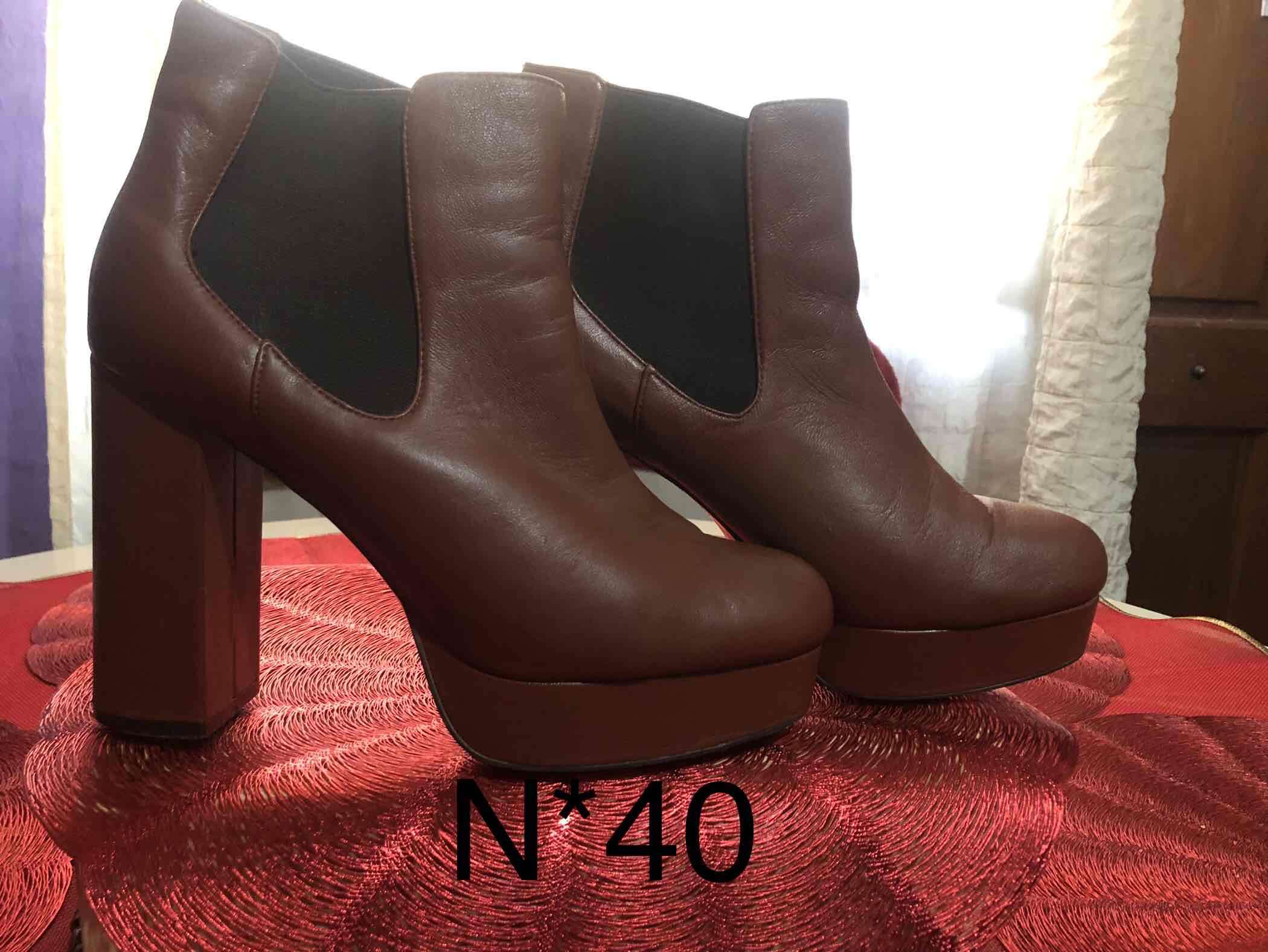 Zapatos oxford bicolor metálicos - miniatura 4