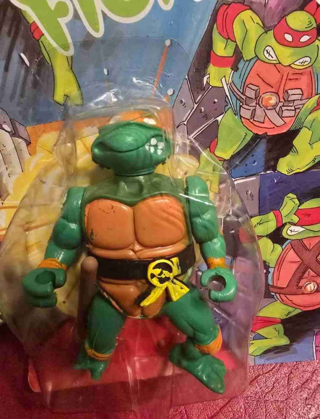 Set 2 Figuras Tortugas Ninja Retro Vintage turtles - miniatura 5