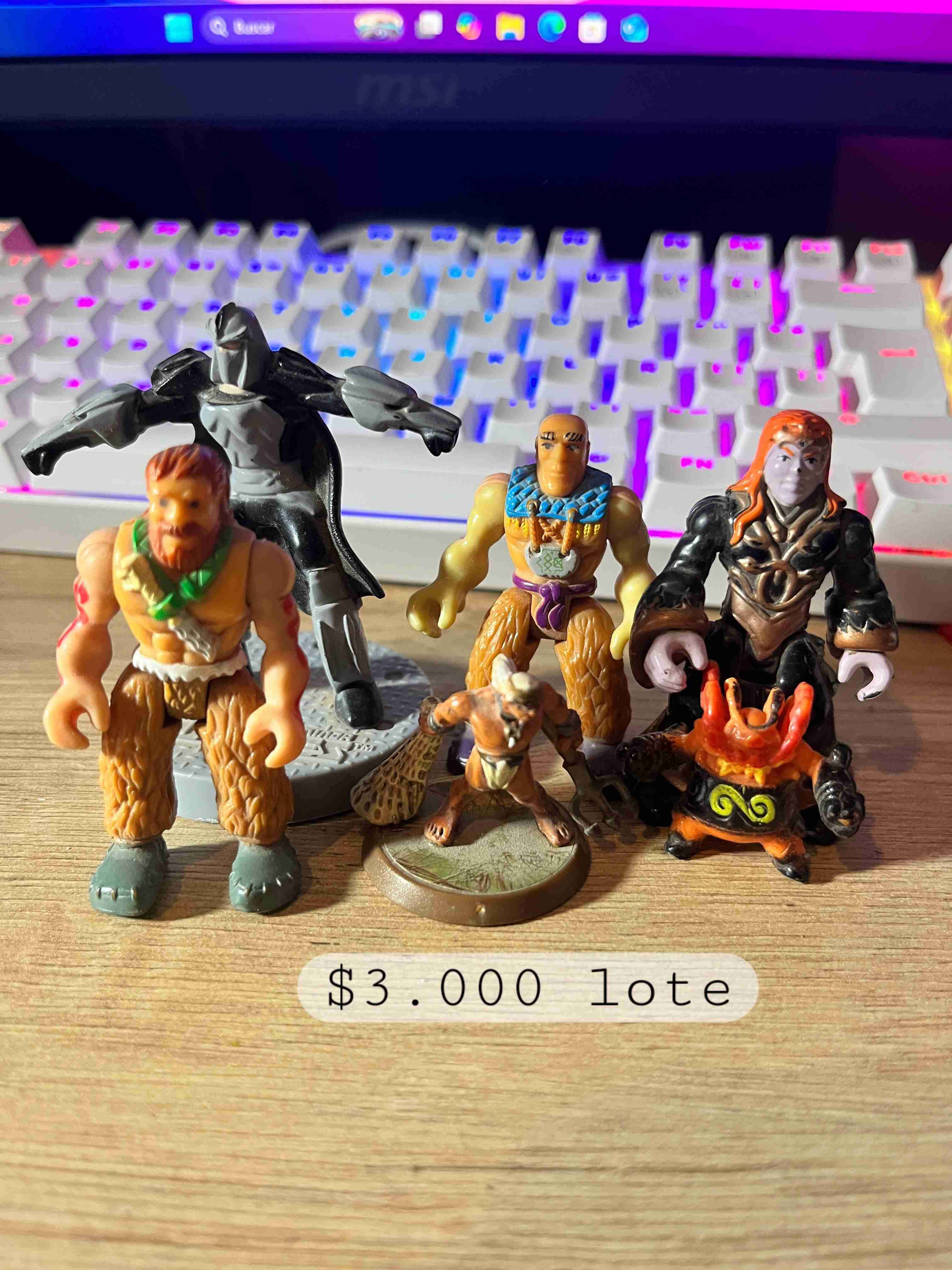 Lote figuras de acción variadas