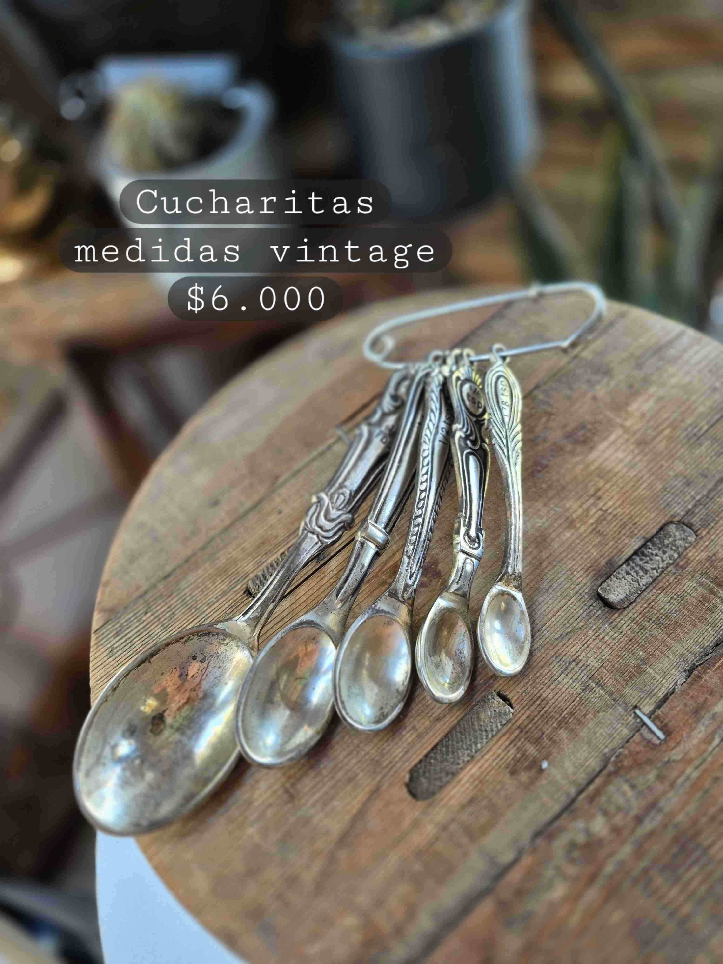 Cucharas de medida vintage