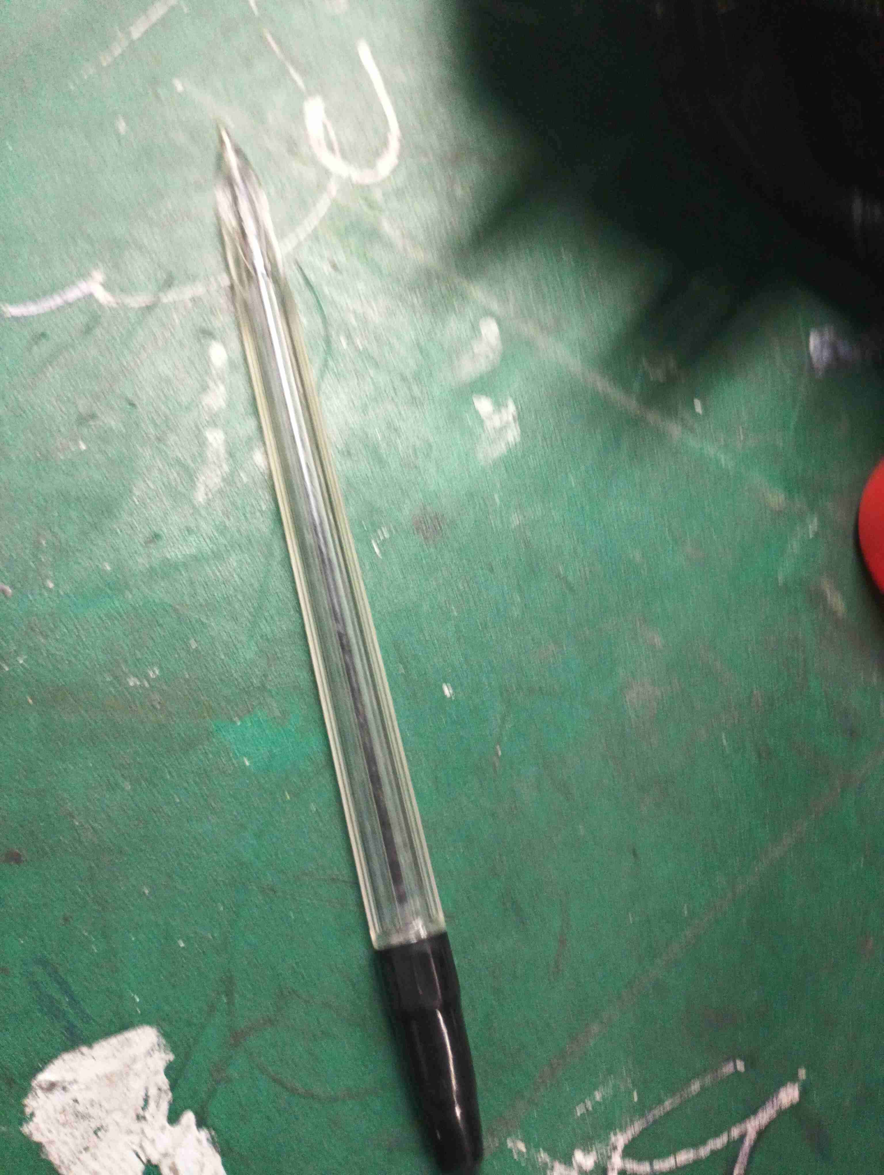 Lápiz Bic cristal negro