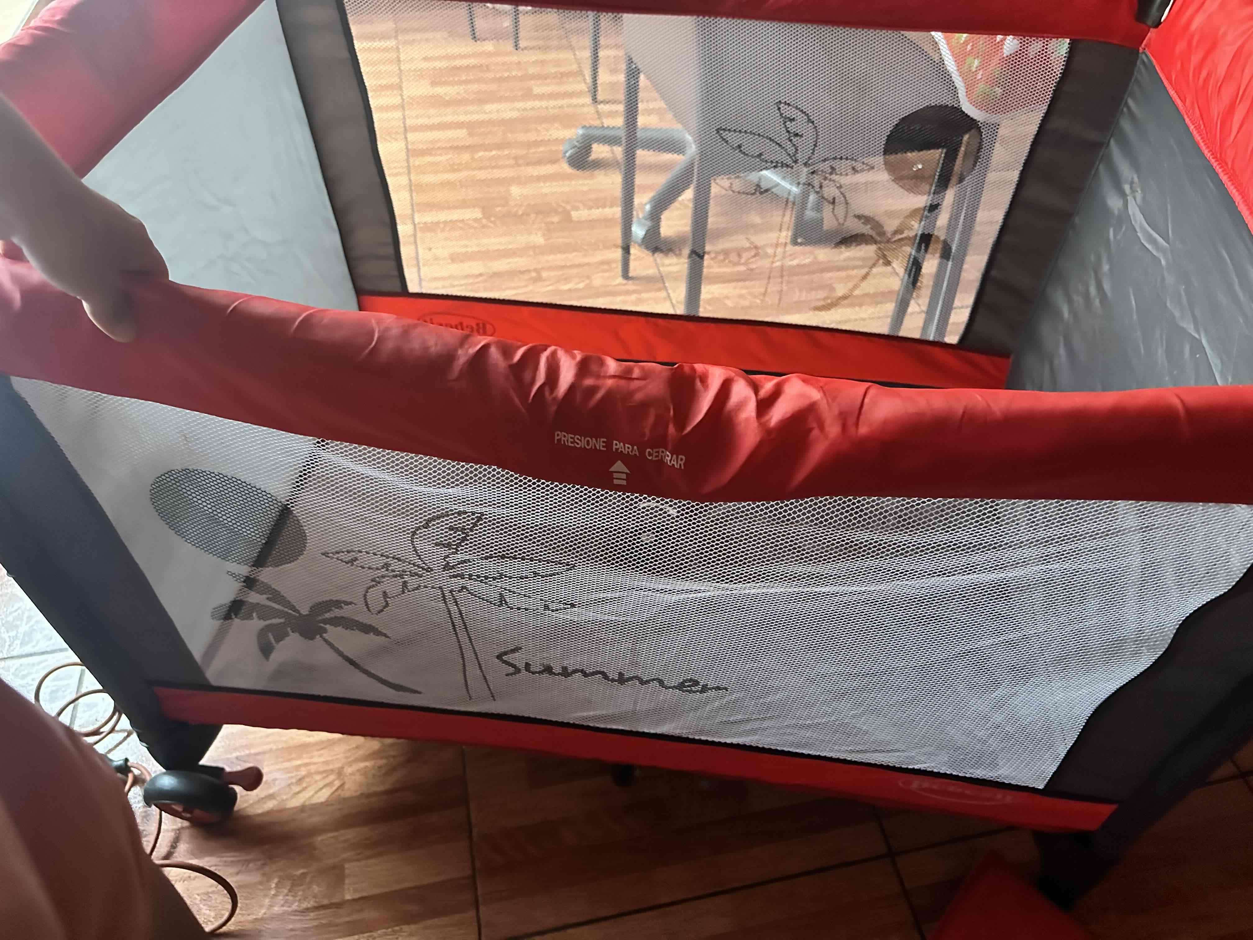 Cuna de viaje roja Summer - miniatura 2